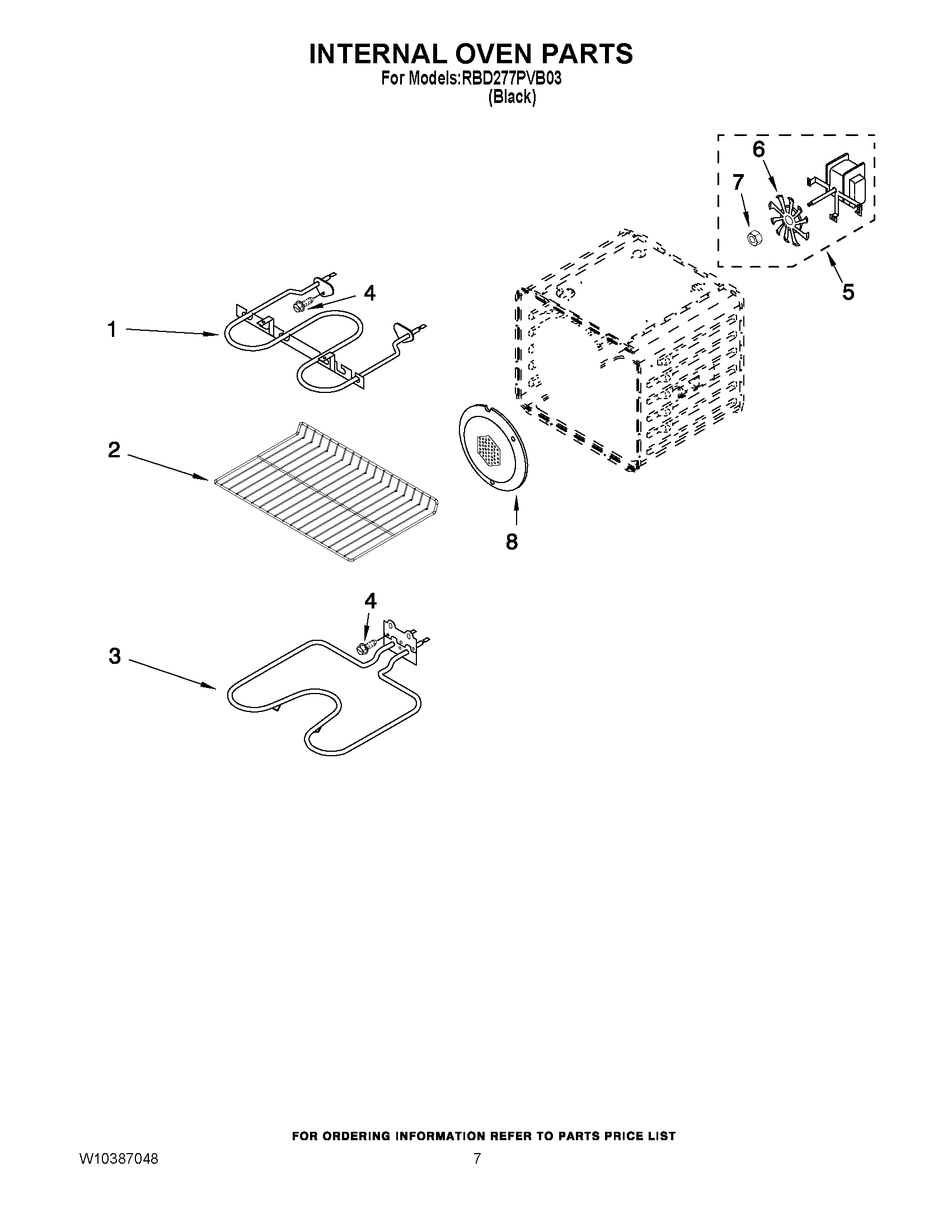 05 - INTERNAL OVEN PARTS