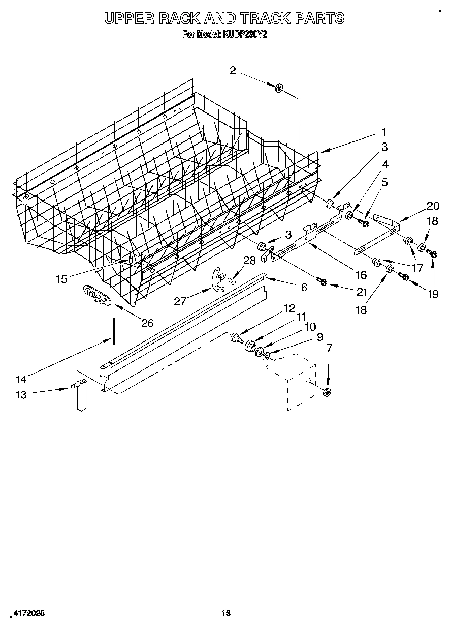 10 - UPPER RACK AND TRACK