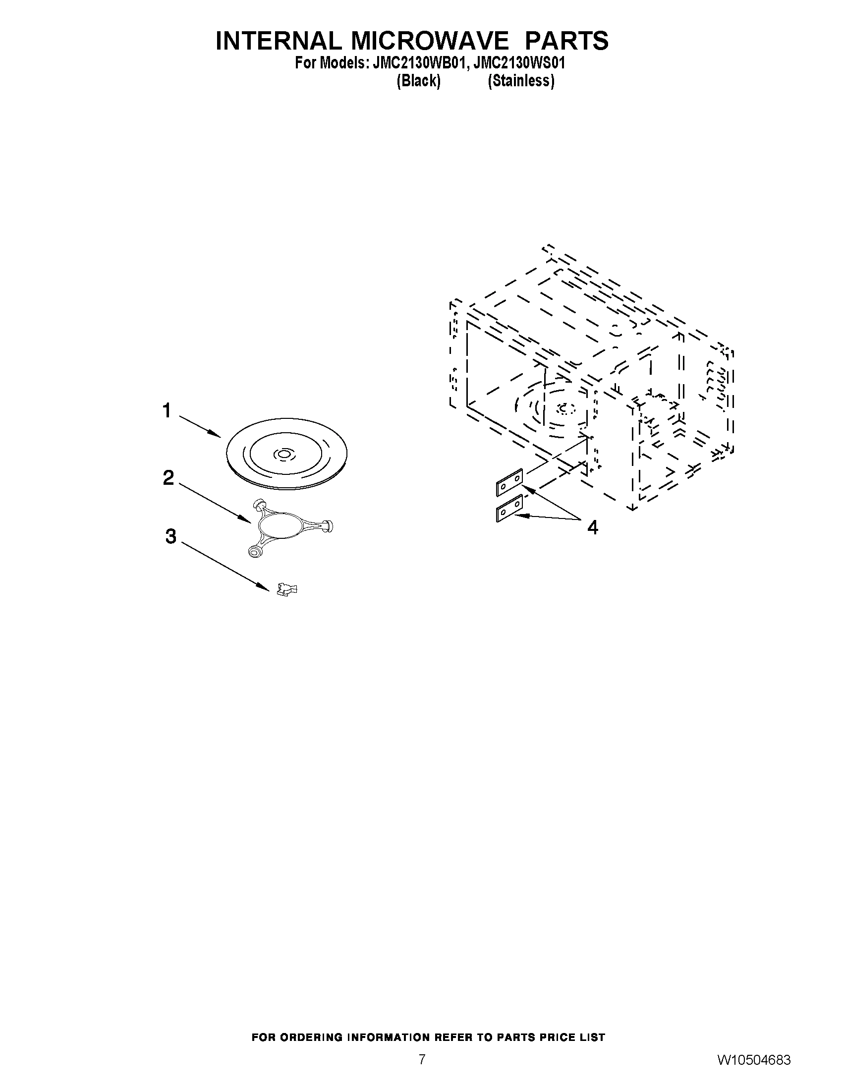 05 - INTERNAL MICROWAVE PARTS