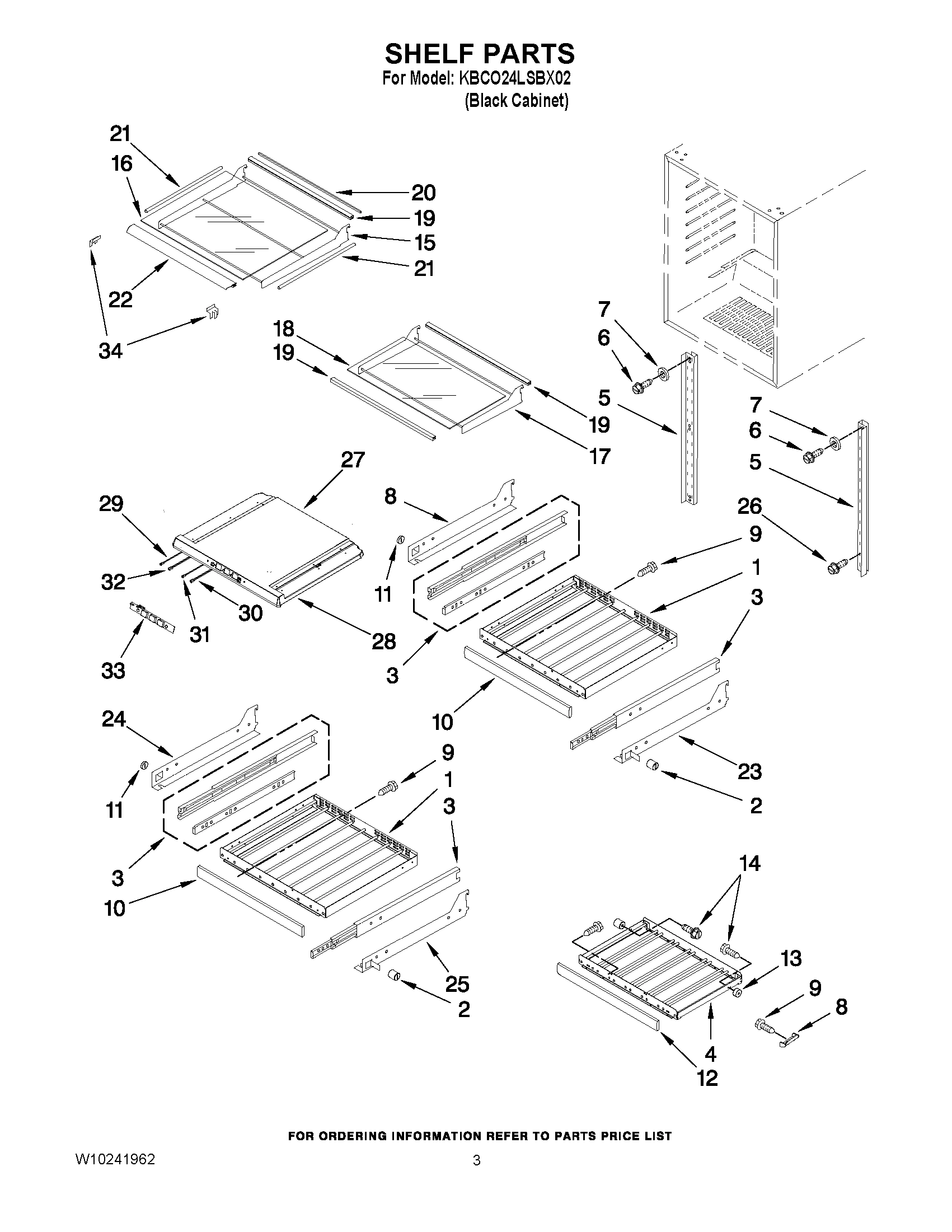 02 - SHELF PARTS