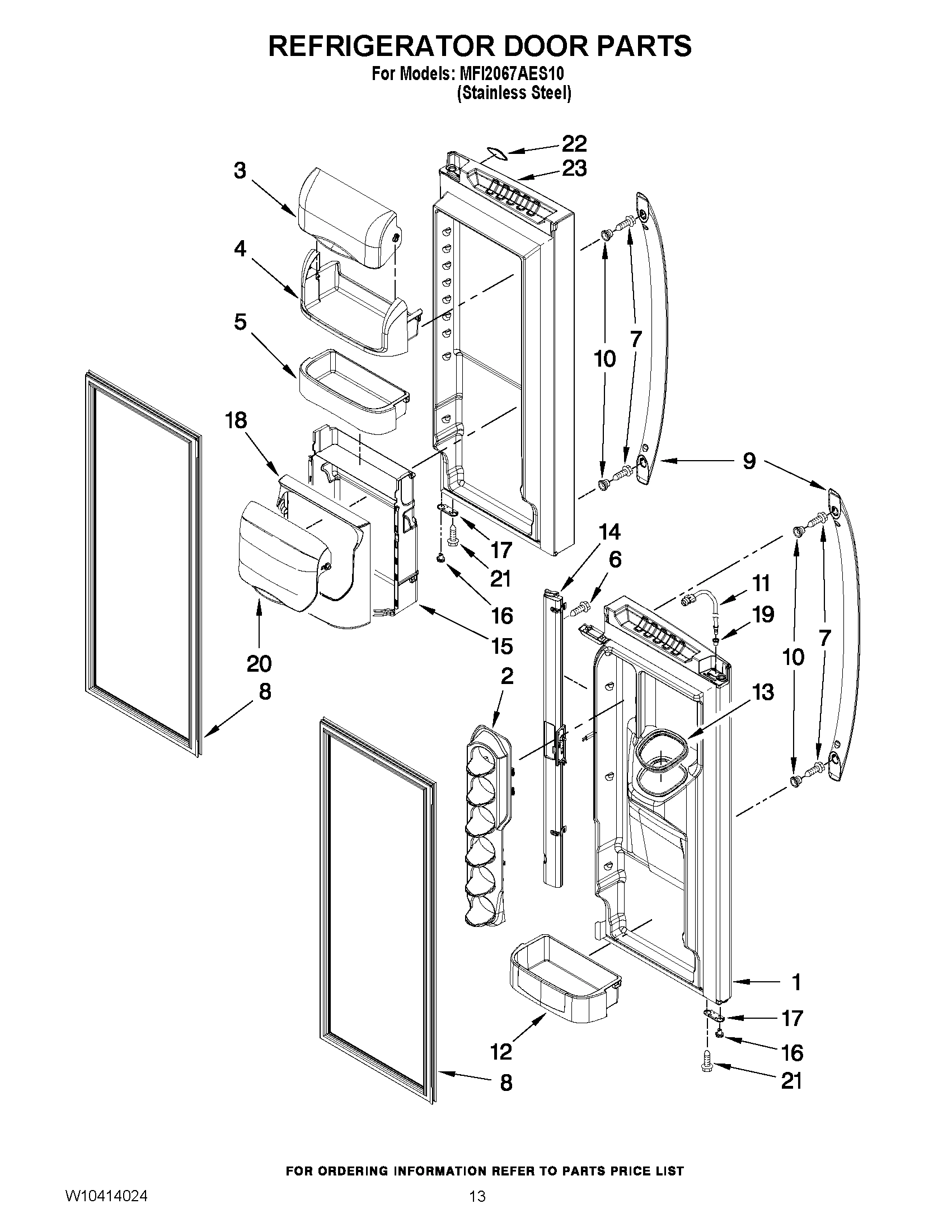 07 - REFRIGERATOR DOOR PARTS