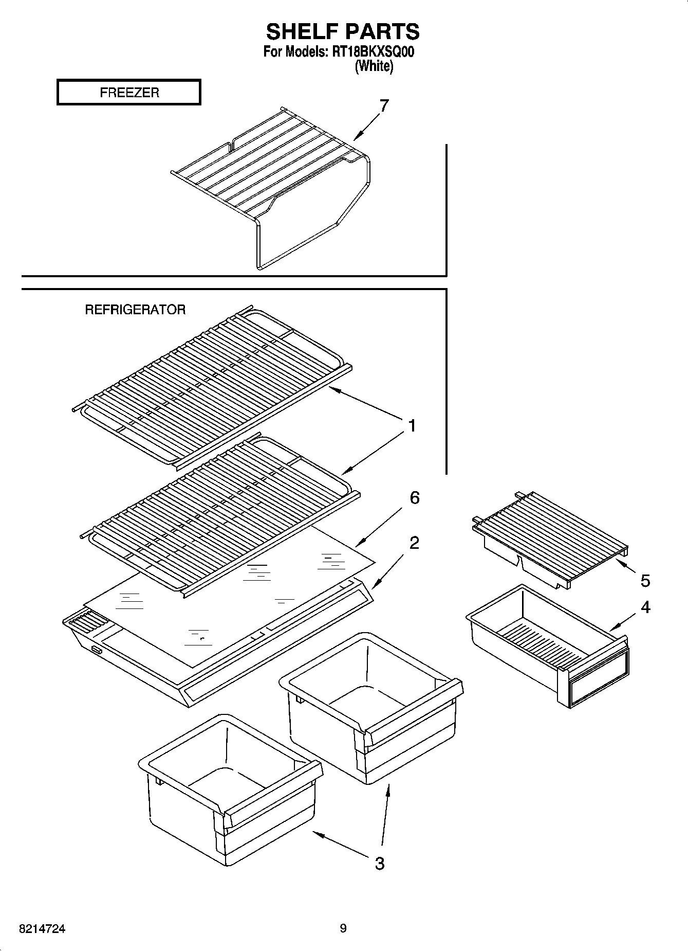 05 - SHELF PARTS, OPTIONAL PARTS