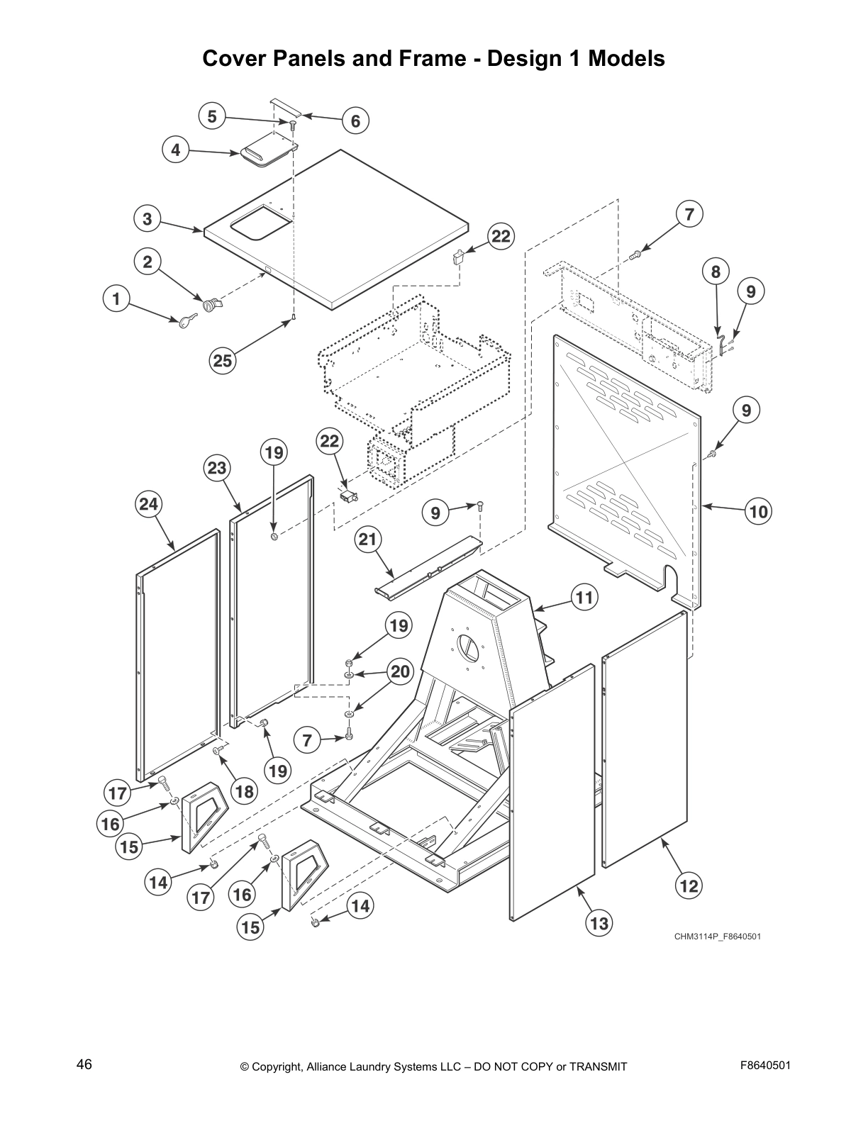 Cover Panels and Frame - Design 1 Models