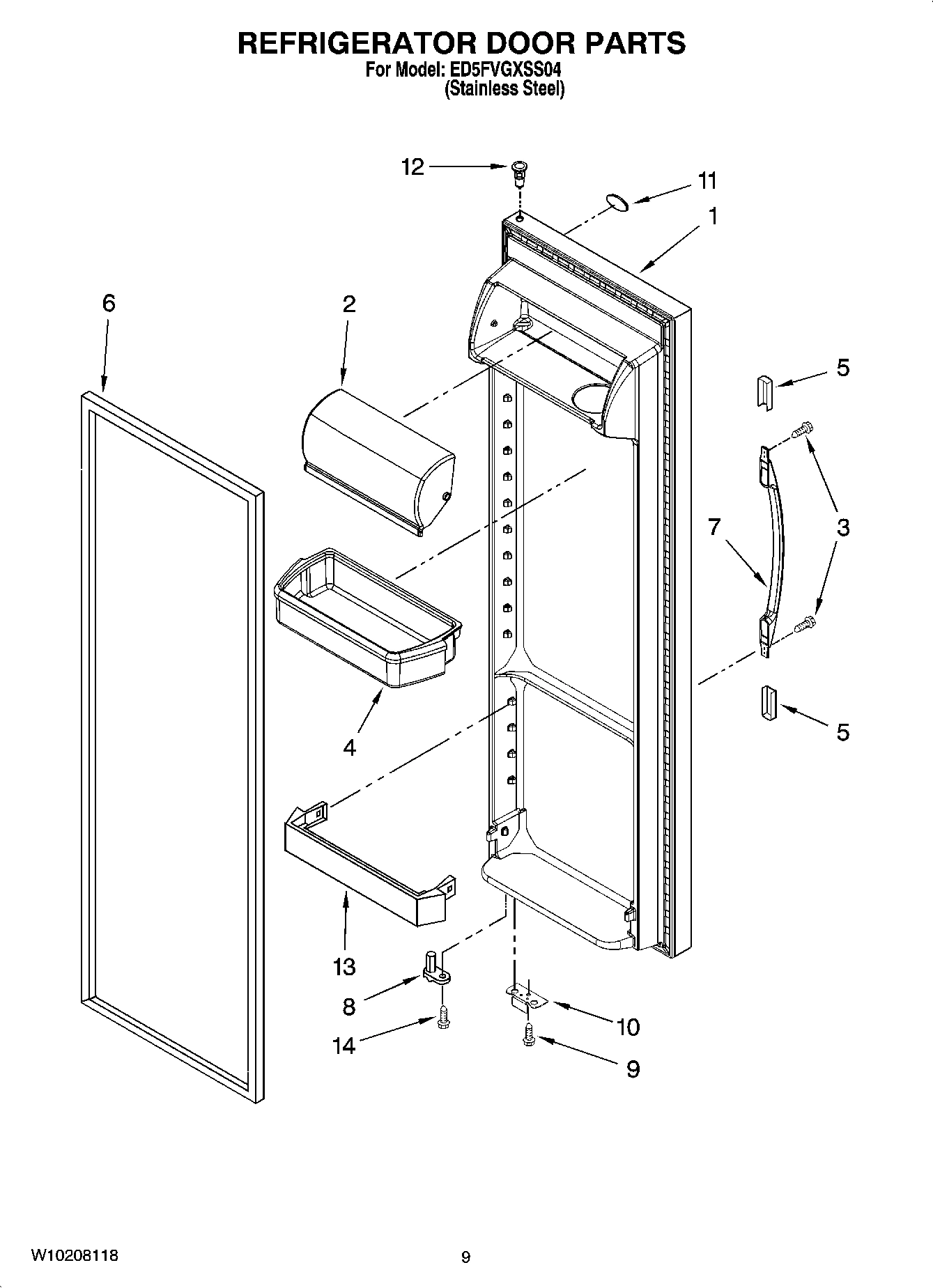 06 - REFRIGERATOR DOOR PARTS