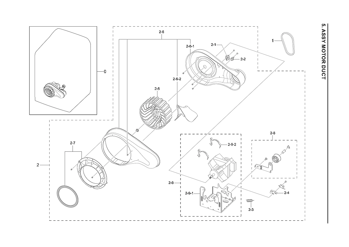 Motor Duct Assembly