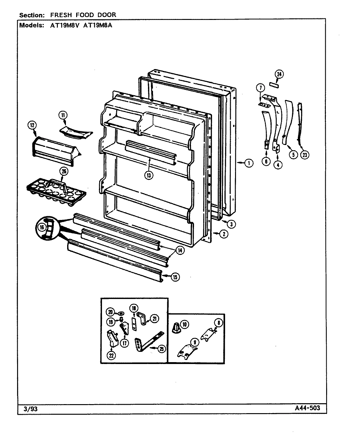 04 - FRESH FOOD DOOR