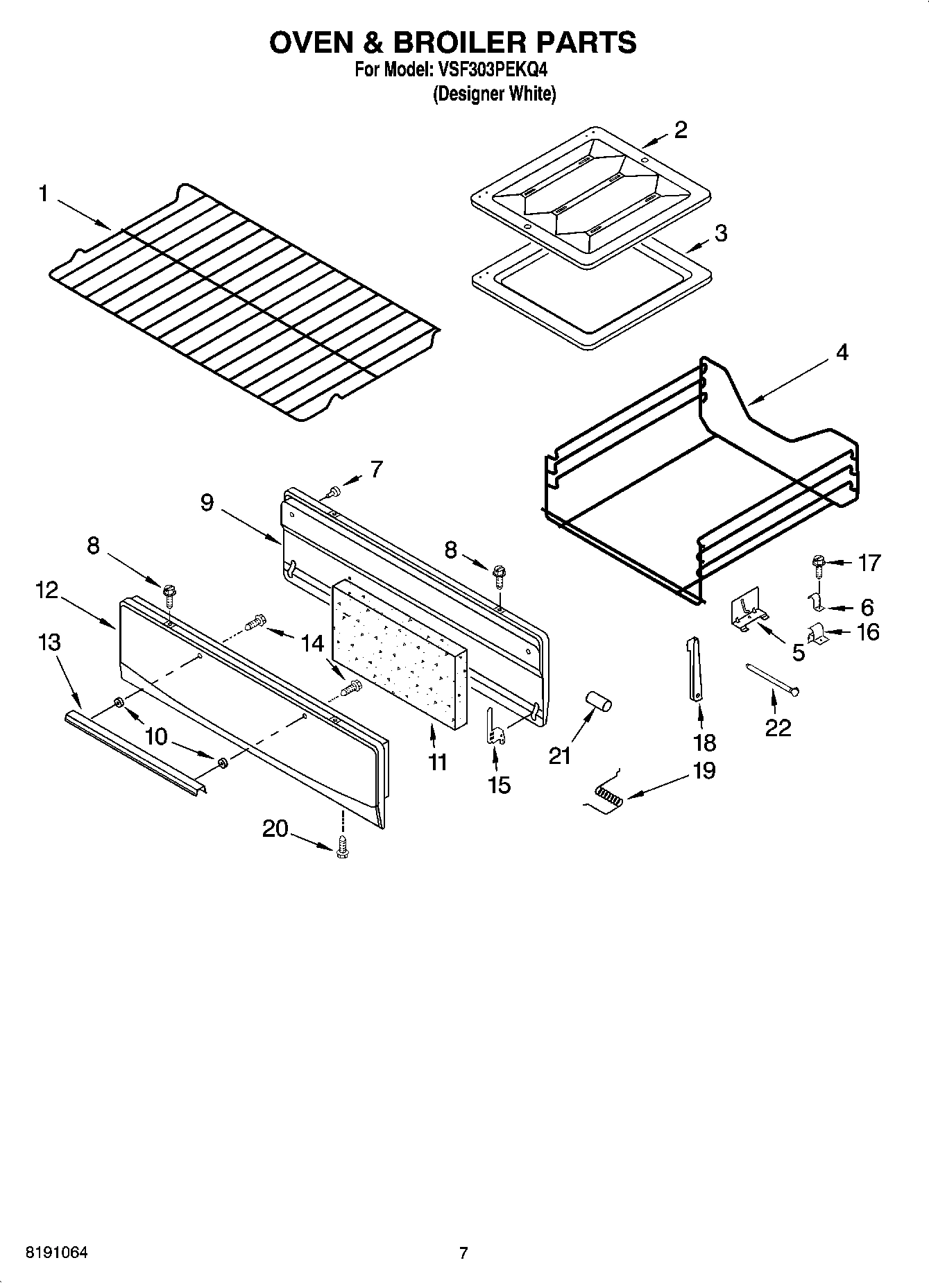 05 - OVEN & BROILER PARTS