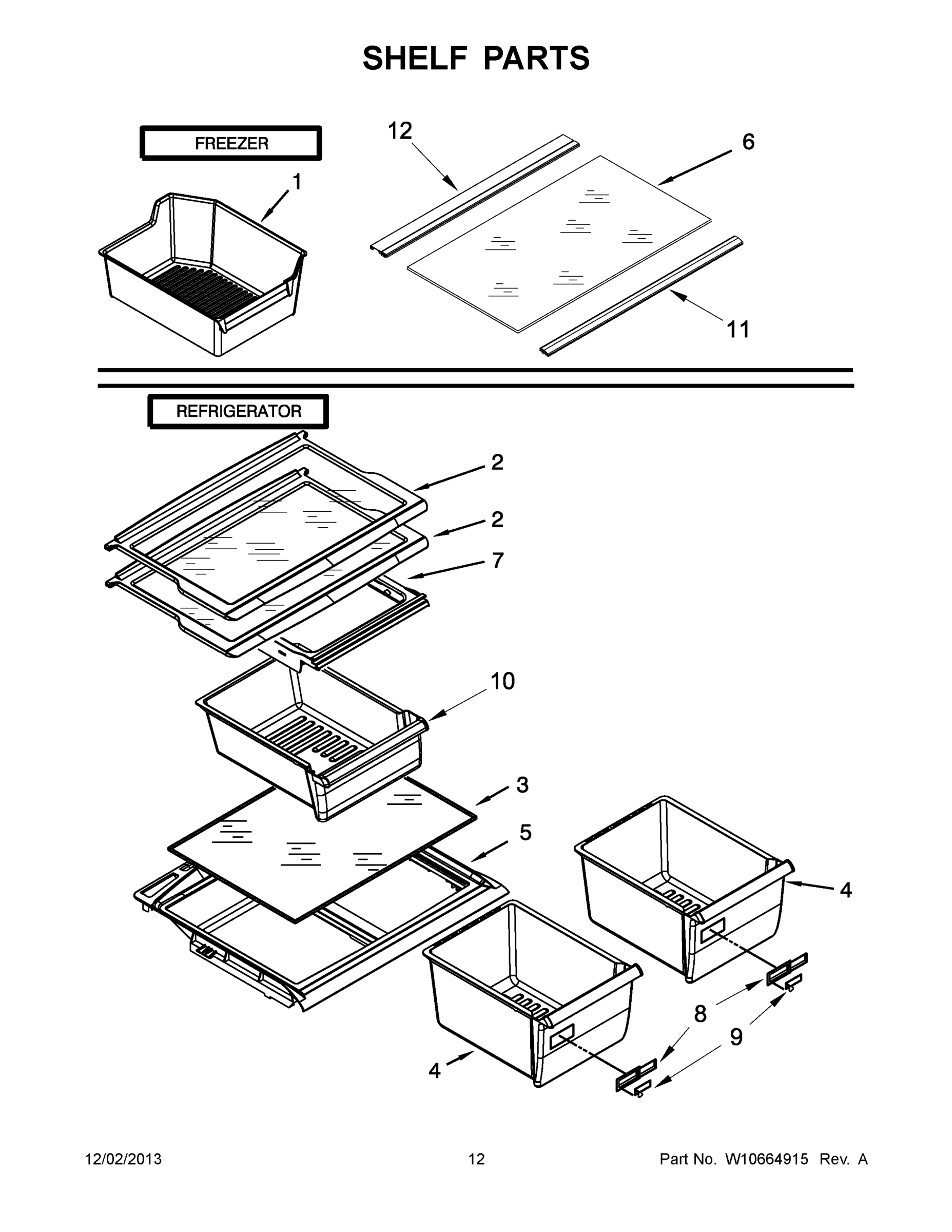 07 - SHELF PARTS