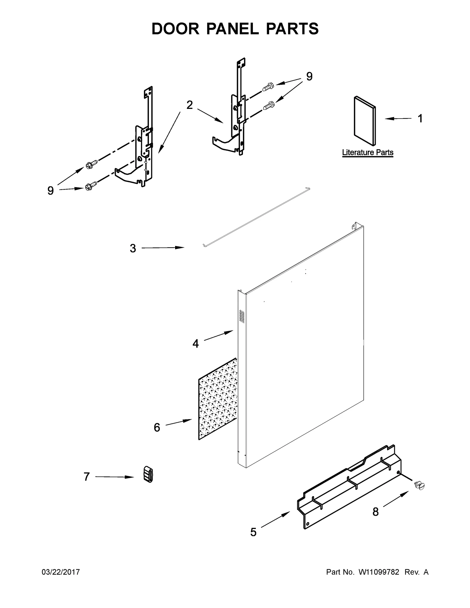 DOOR PANEL PARTS