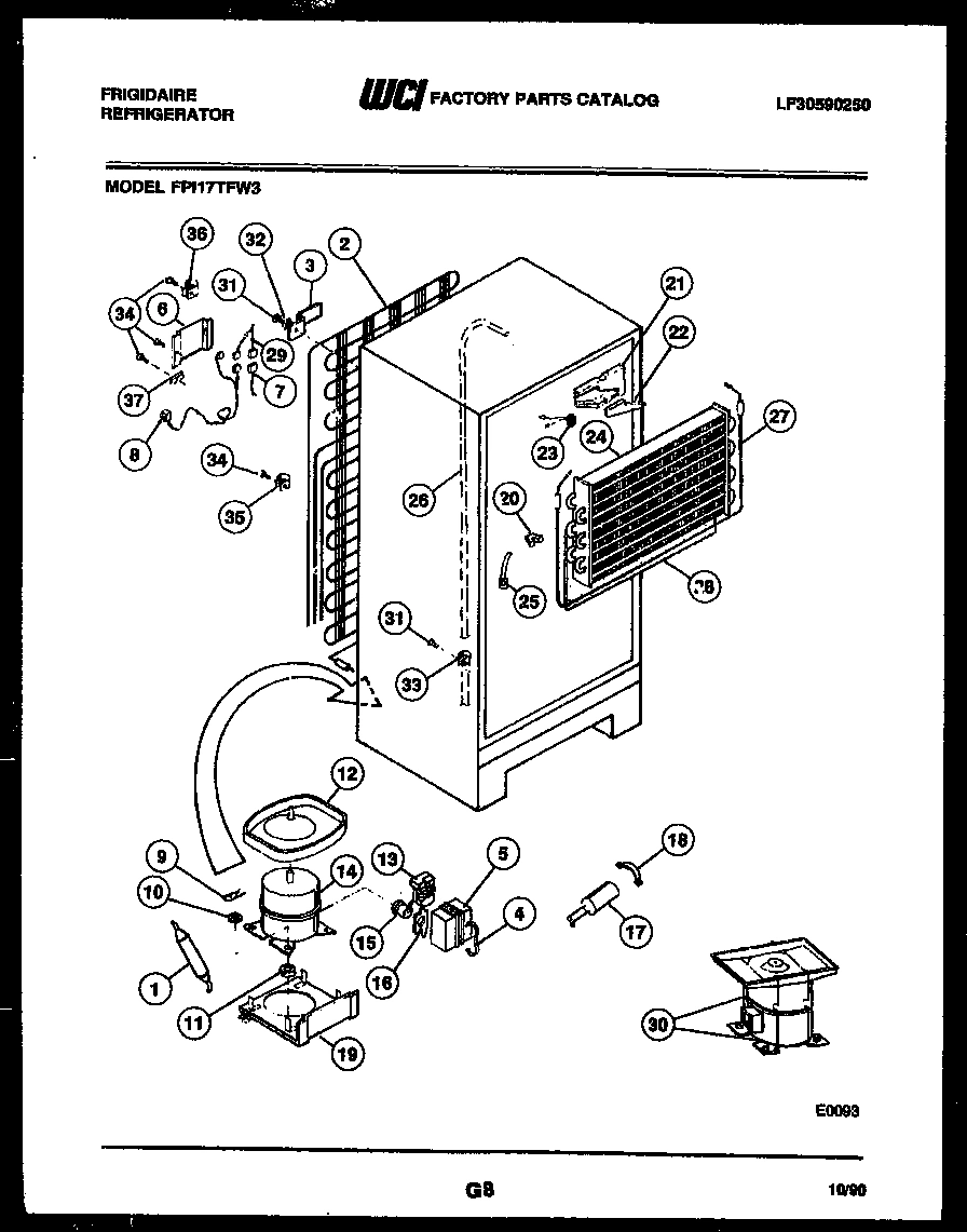 06 - SYSTEM AND AUTOMATIC DEFROST PARTS