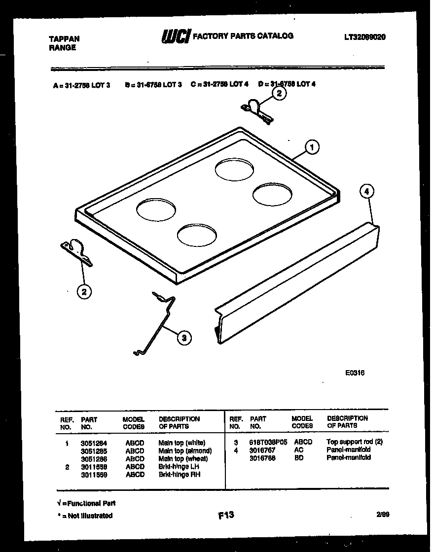 03 - COOKTOP PARTS