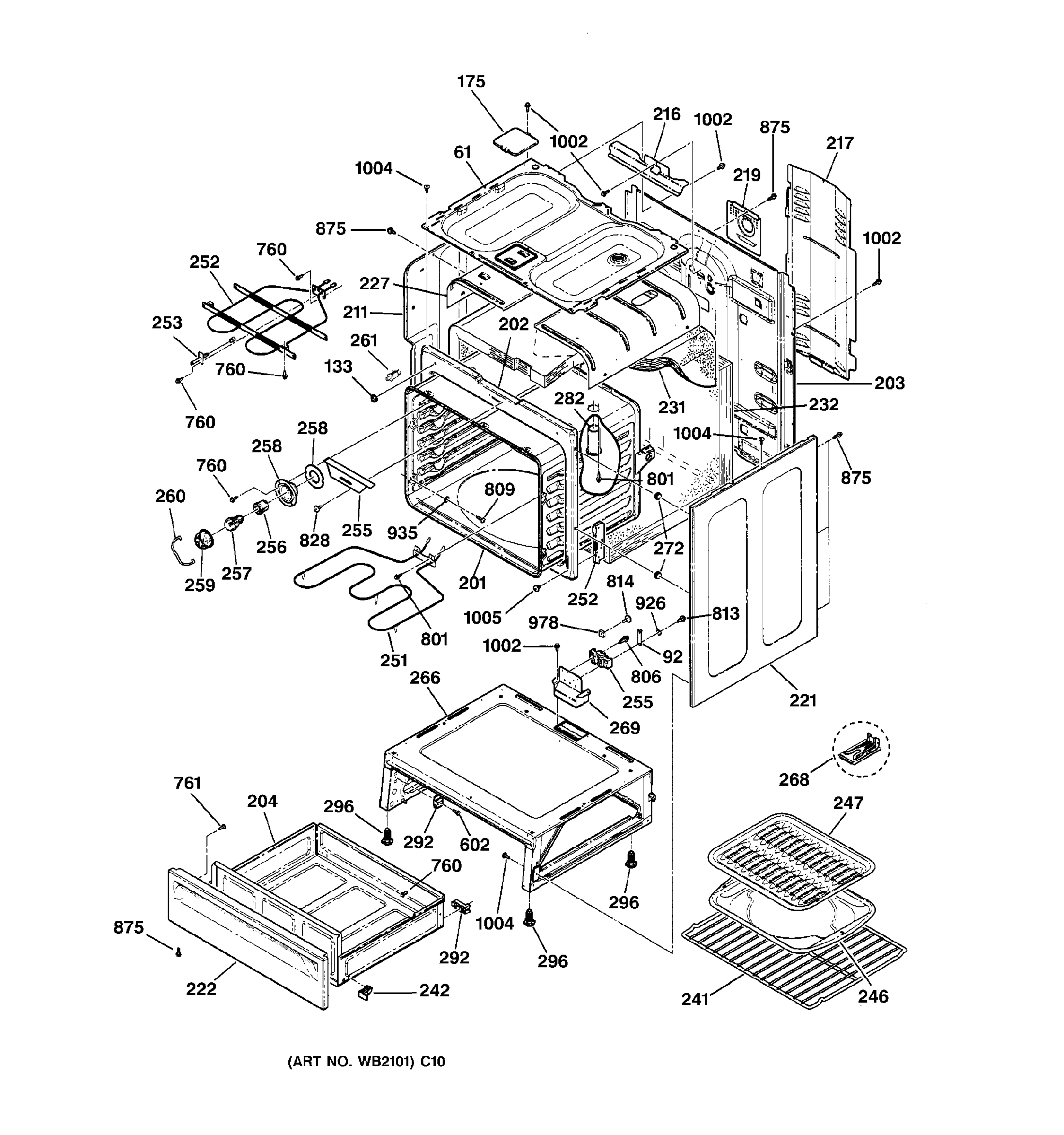 BODY & DRAWER PARTS