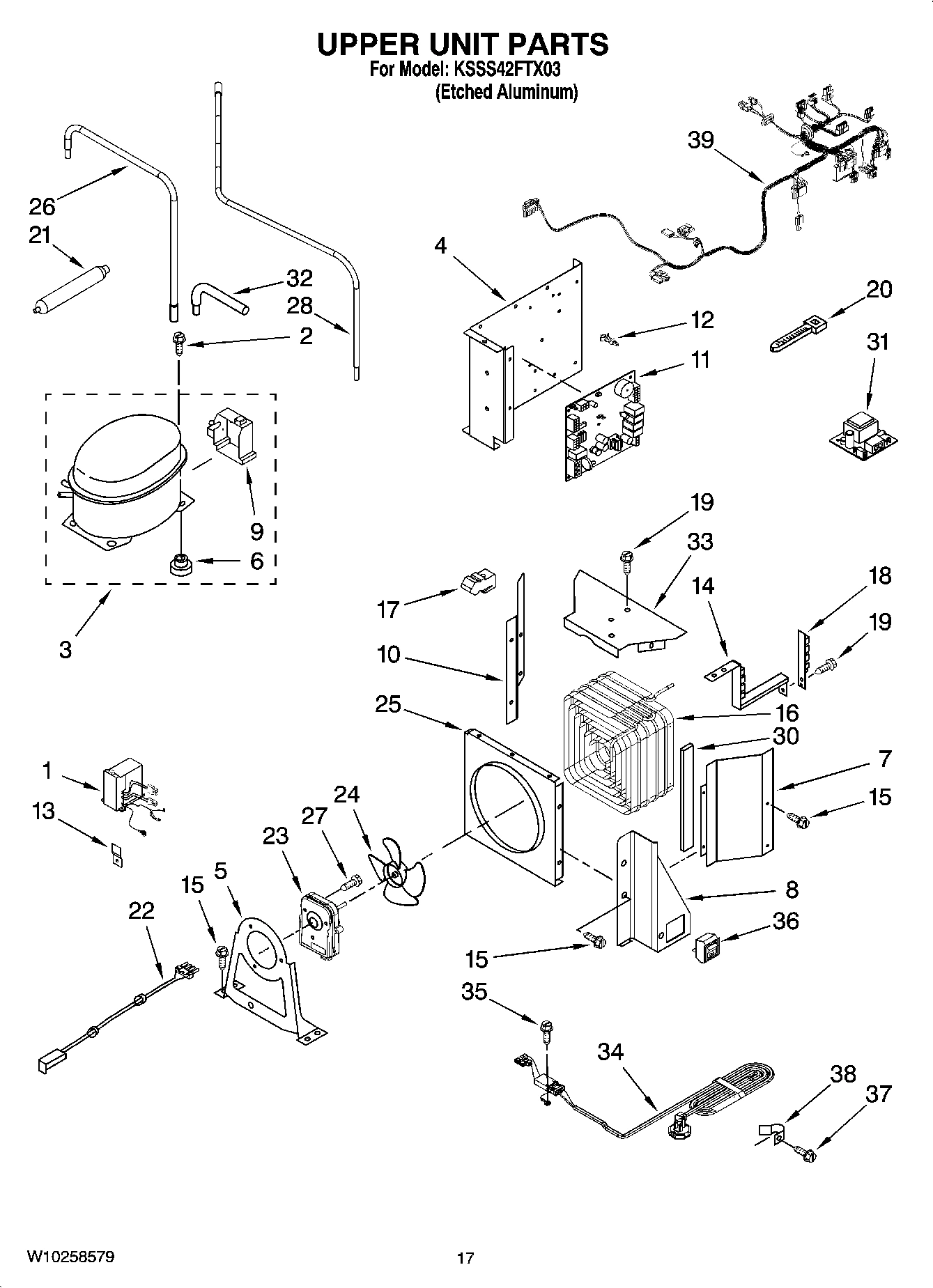 11 - UPPER UNIT PARTS
