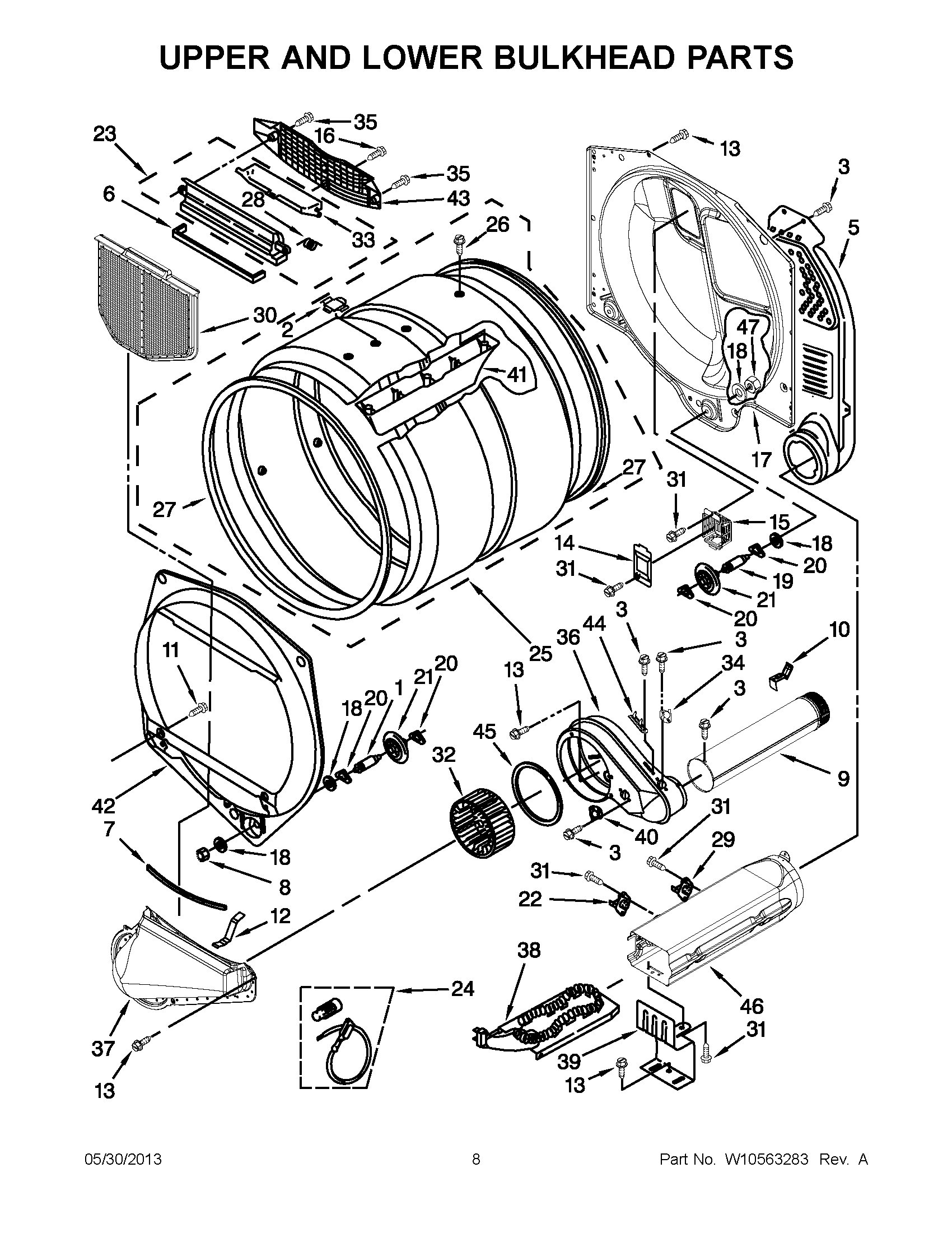 04 - UPPER AND LOWER BULKHEAD PARTS