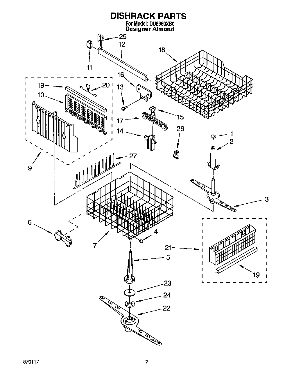 05 - DISHRACK, LIT\OPTIONAL