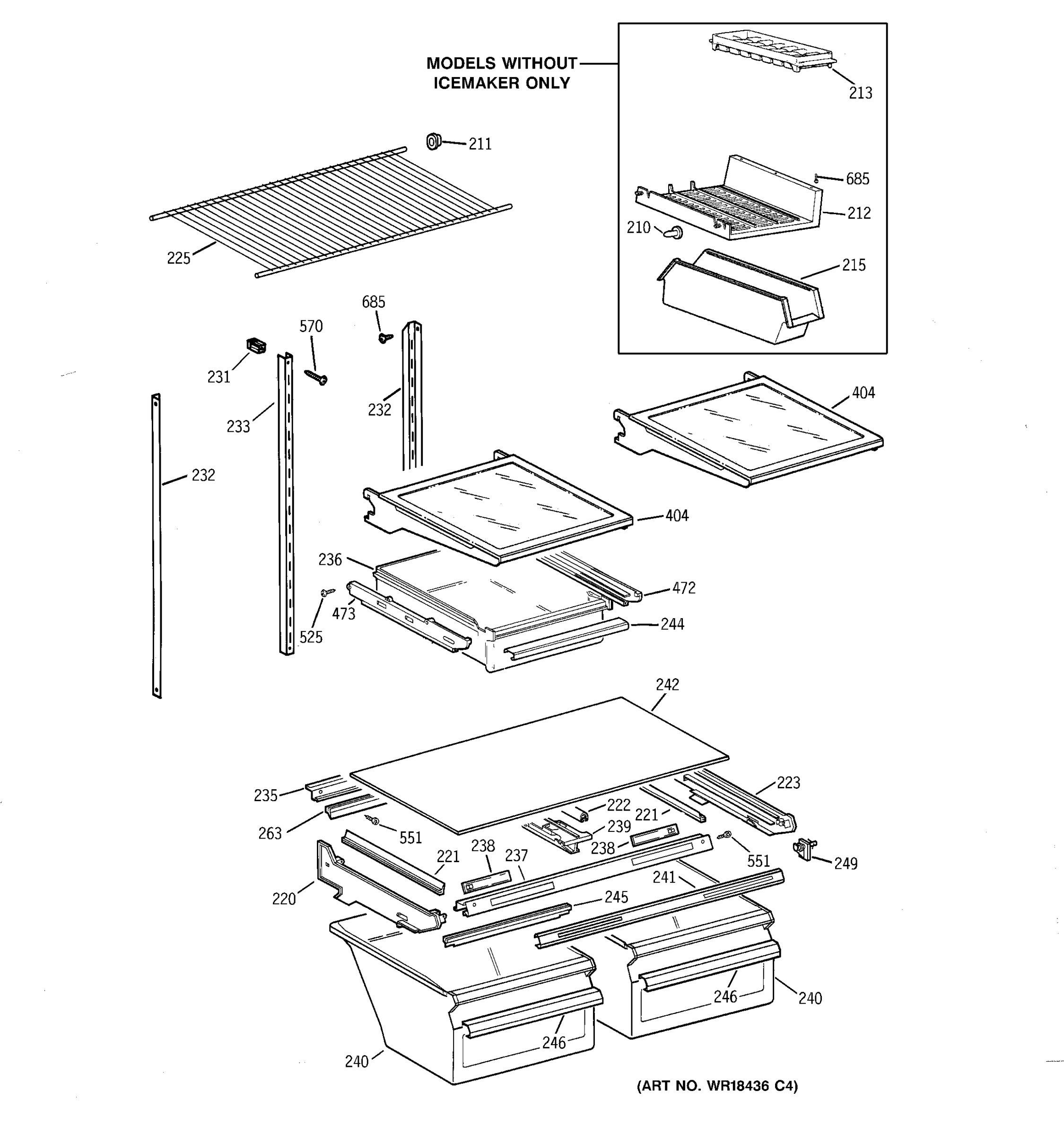 SHELF PARTS