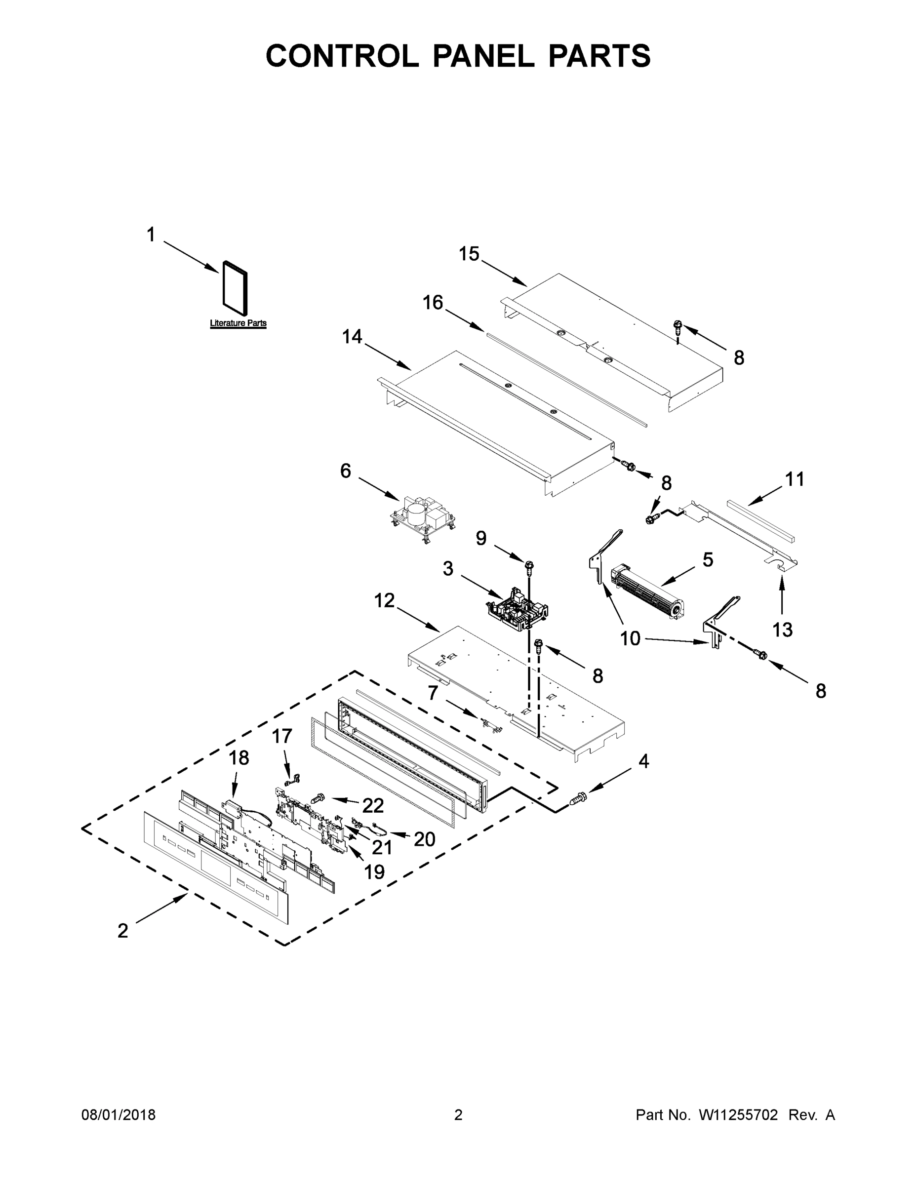 02 - CONTROL PANEL PARTS