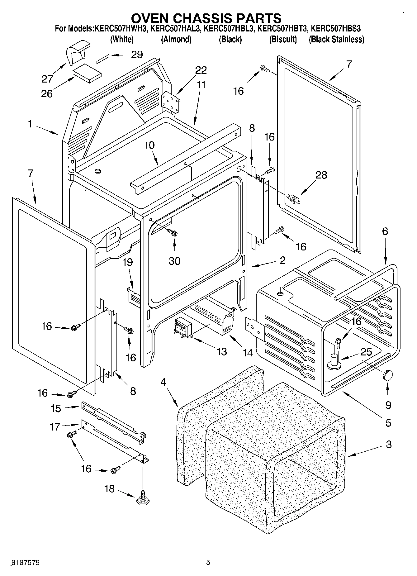04 - OVEN CHASSIS