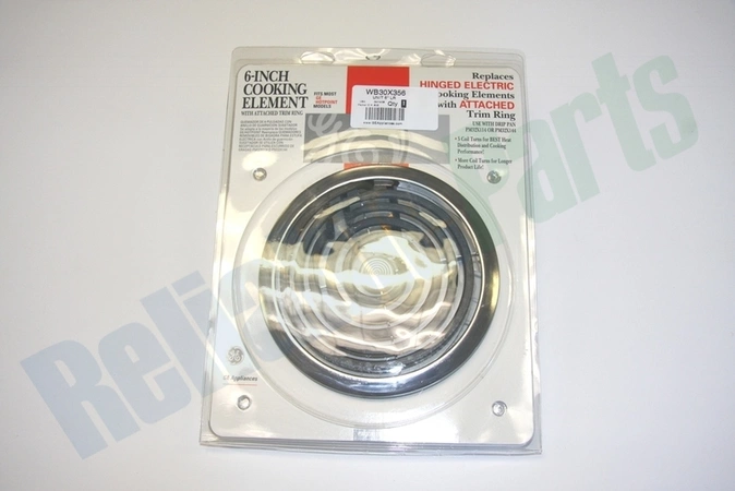 WB30X356 GE Oven Range Stove Cooktop Burner Unit 3 Wire 6