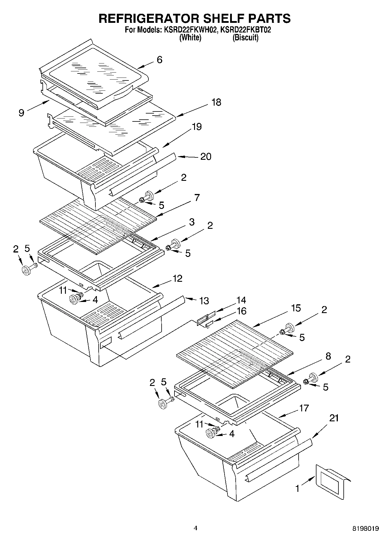 03 - REFRIGERATOR SHELF