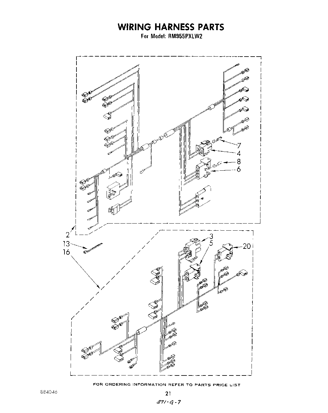 12 - WIRING HARNESS , LITERATURE AND OPTIONAL