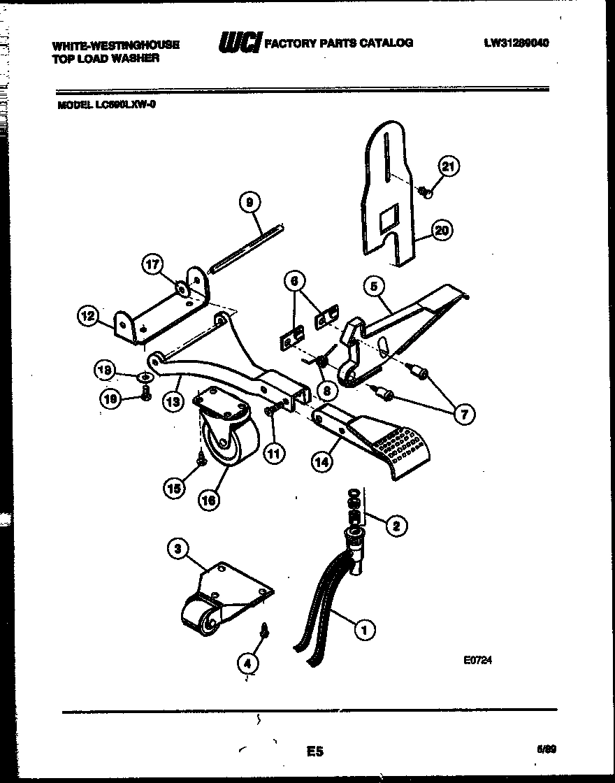 07 - PORTABLE WASHER COMPONENTS