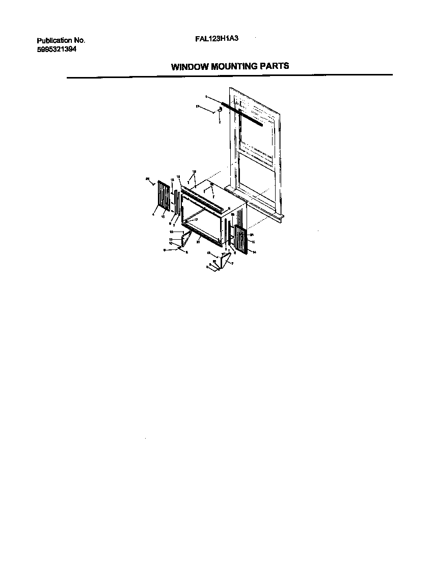 06 - WINDOW MOUNTING PARTS