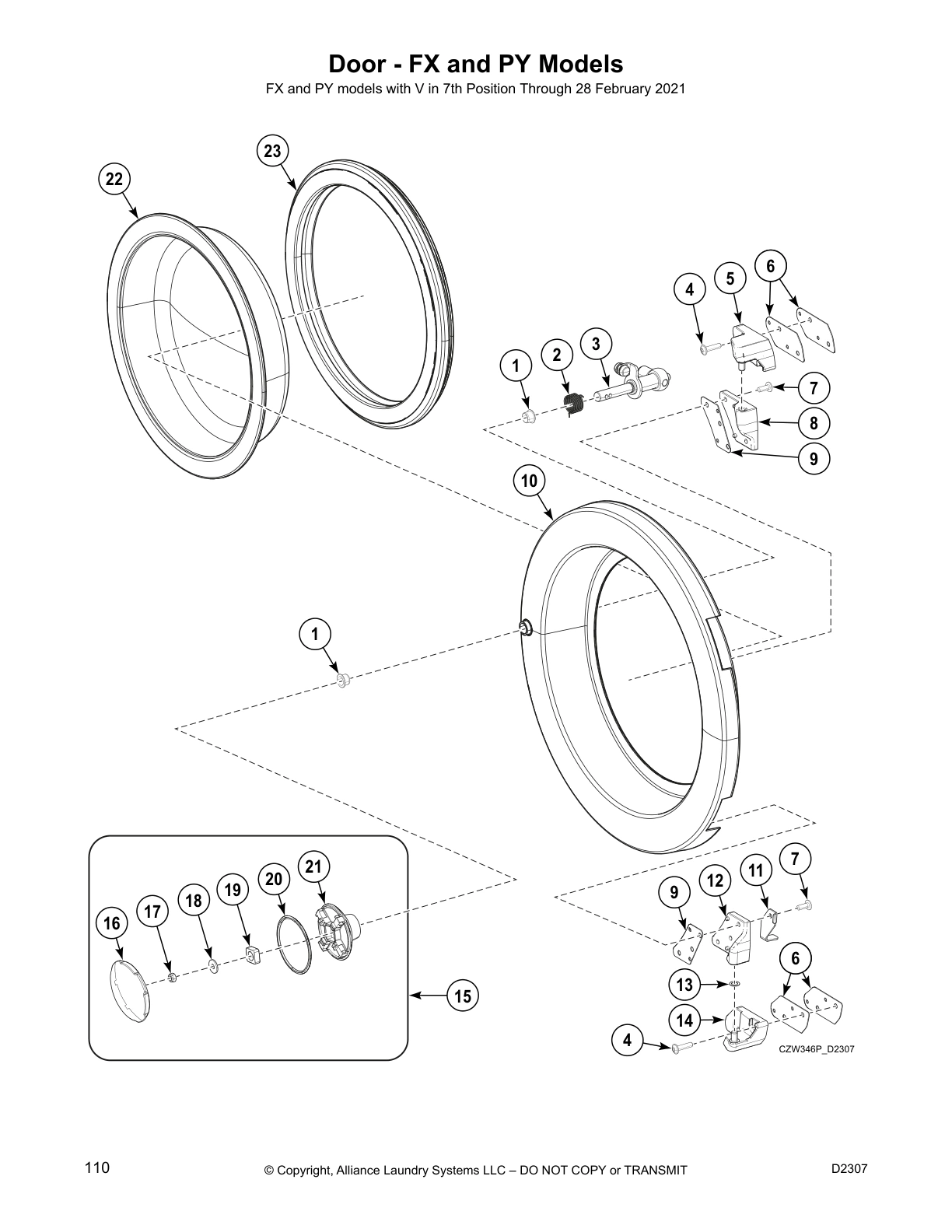 Door - FX and PY Models