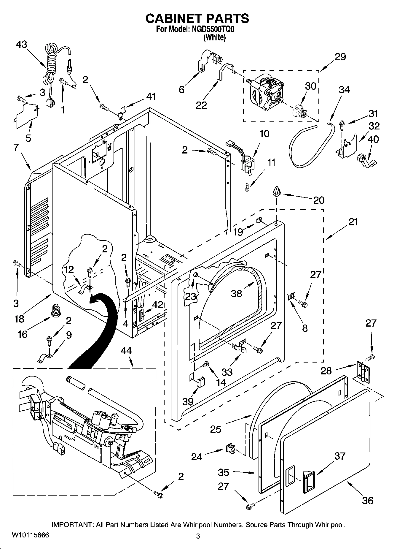 02 - CABINET PARTS