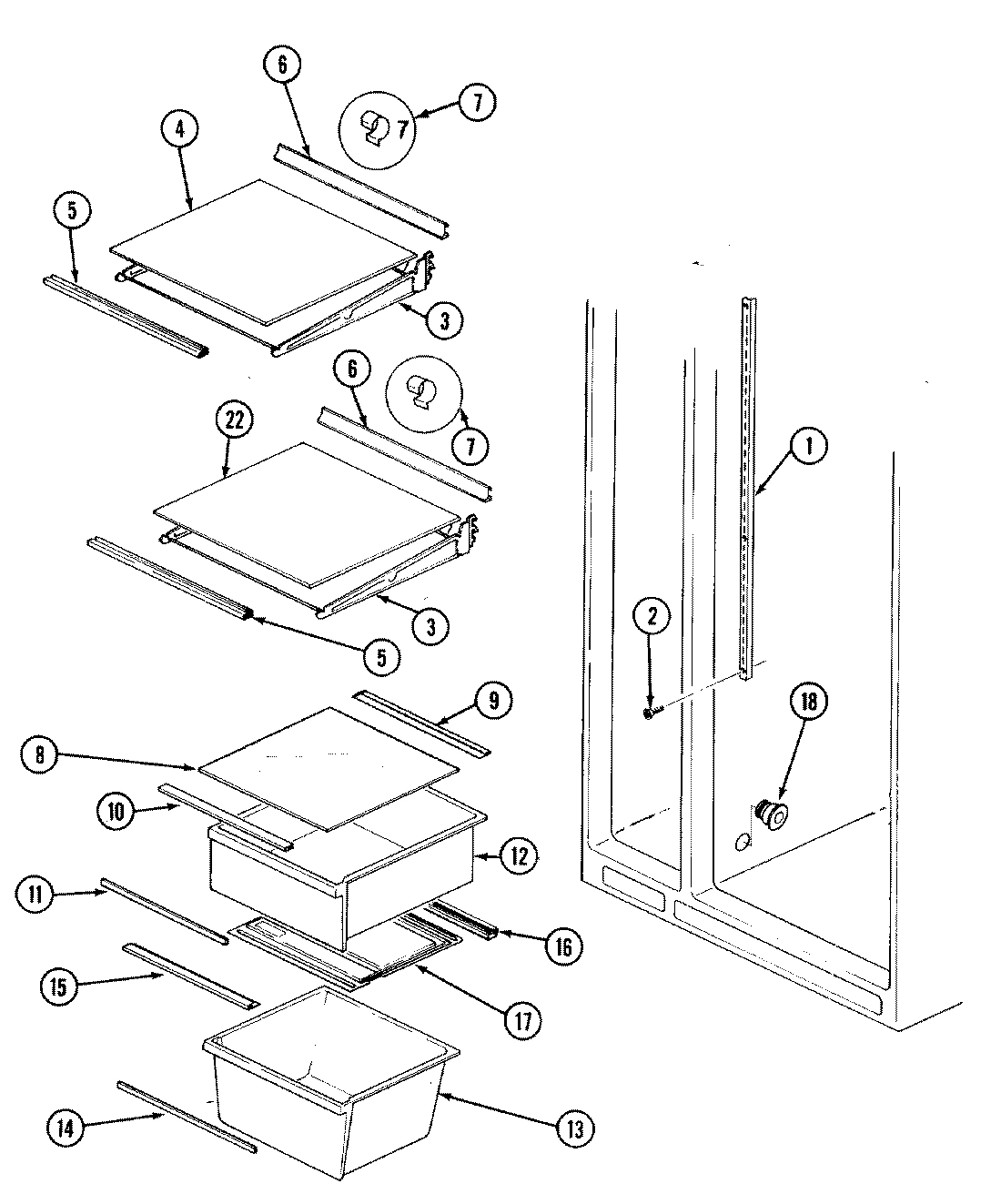 05 - SHELVES & ACCESSORIES