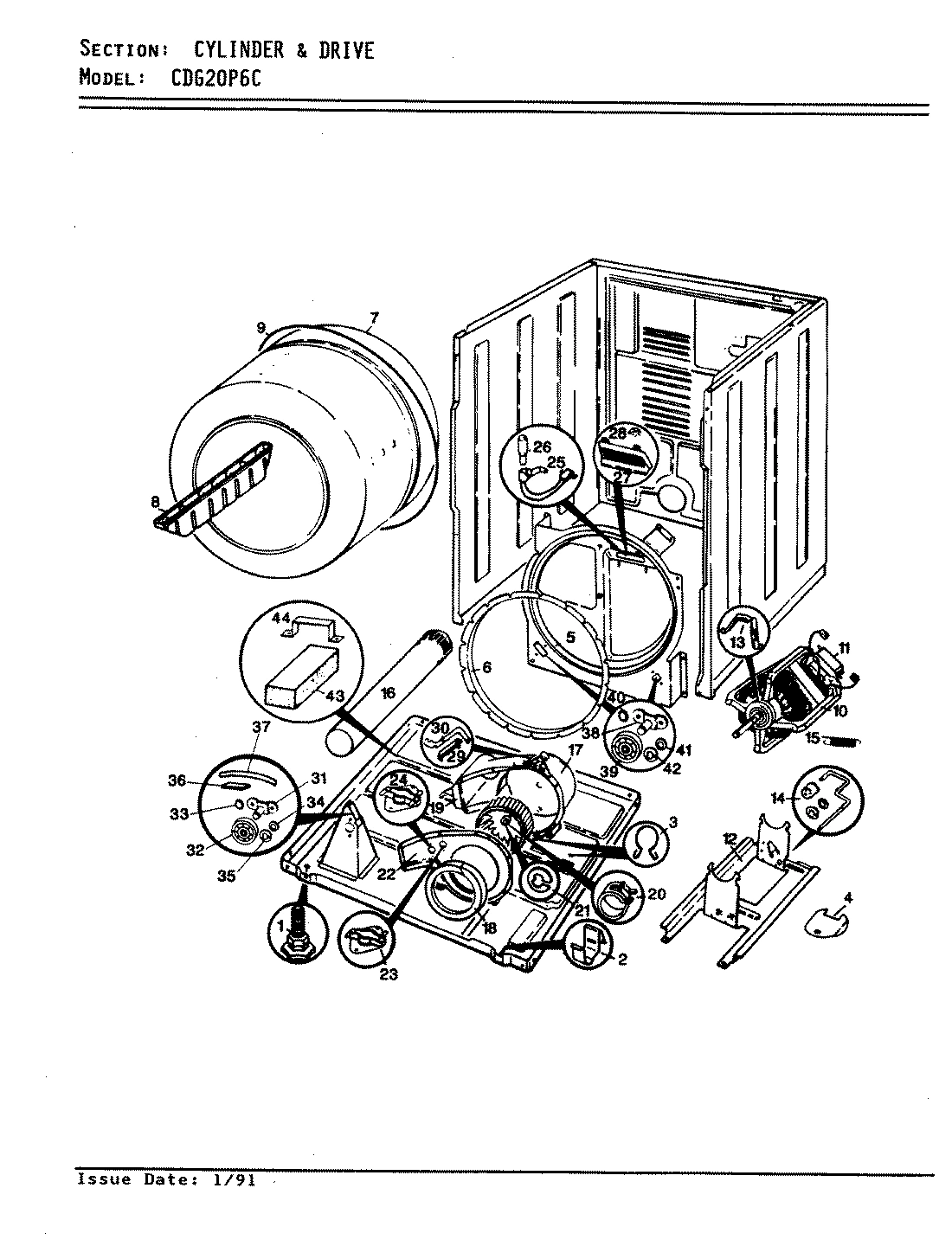 02 - CYLINDER & DRIVE