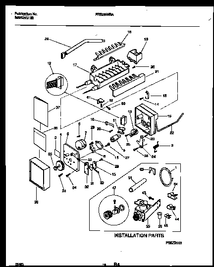 10 - ICE MAKER AND INSTALLATION PARTS