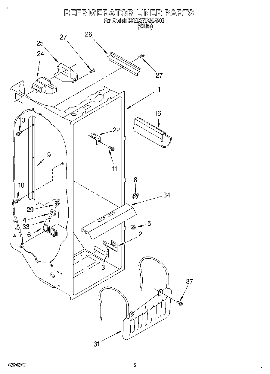02 - REFRIGERATOR LINER