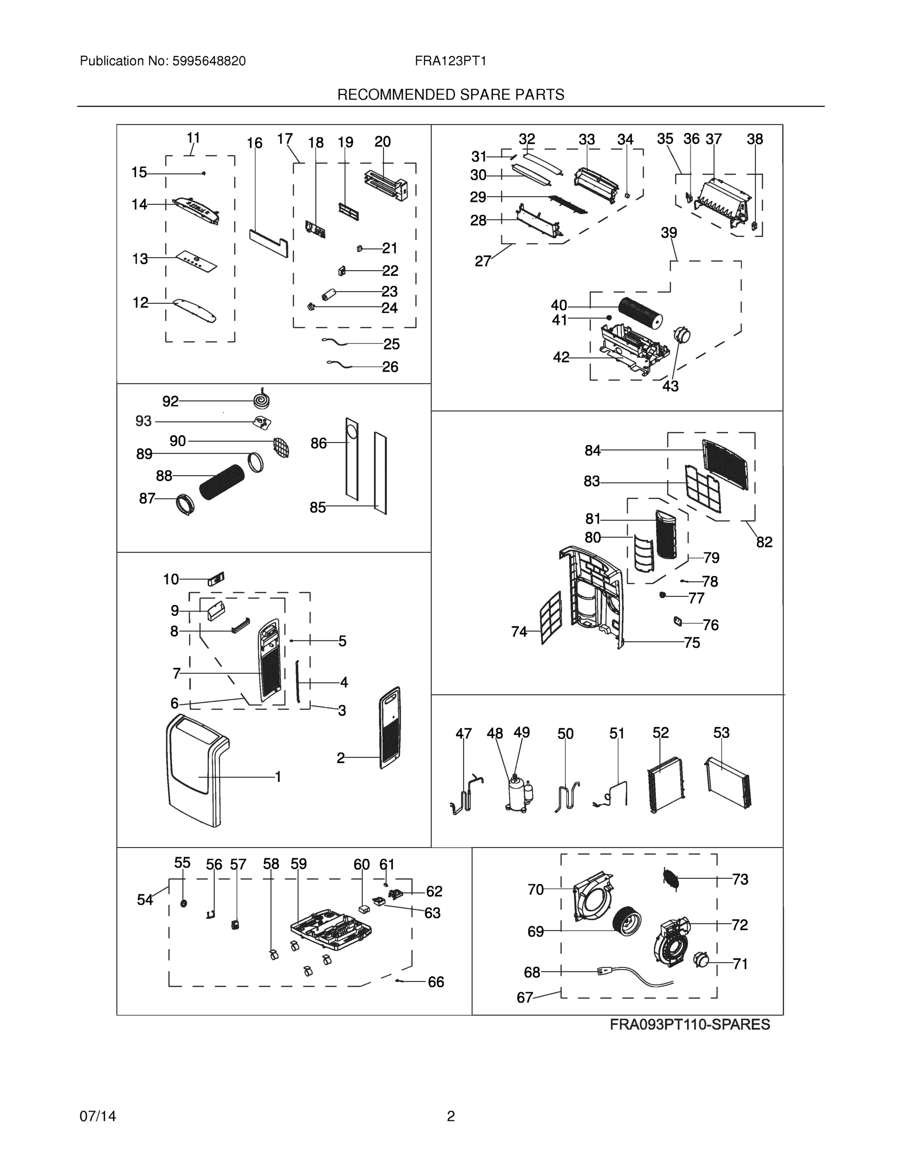 03 - RECOMMENDED SPARE PARTS