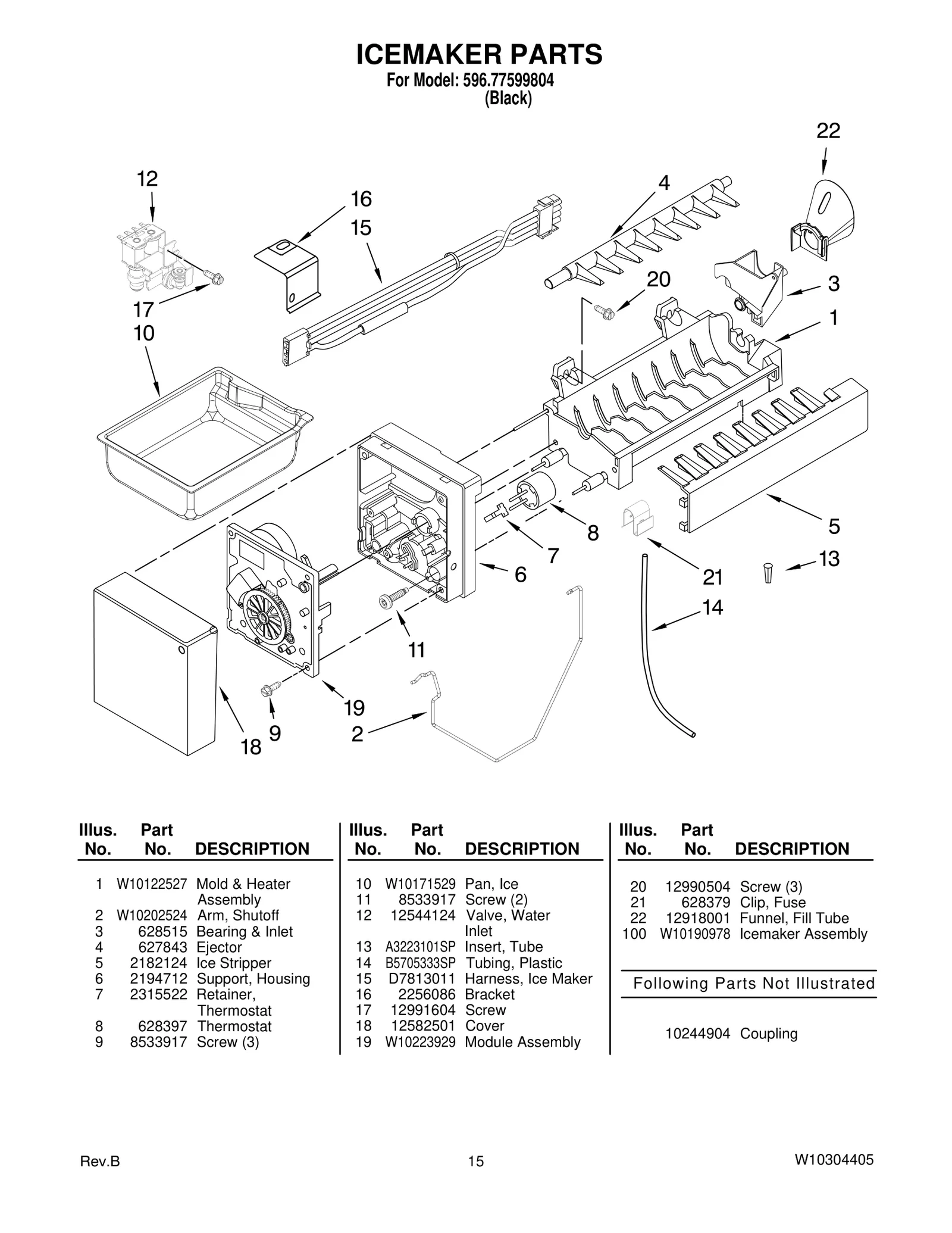ICEMAKER PARTS