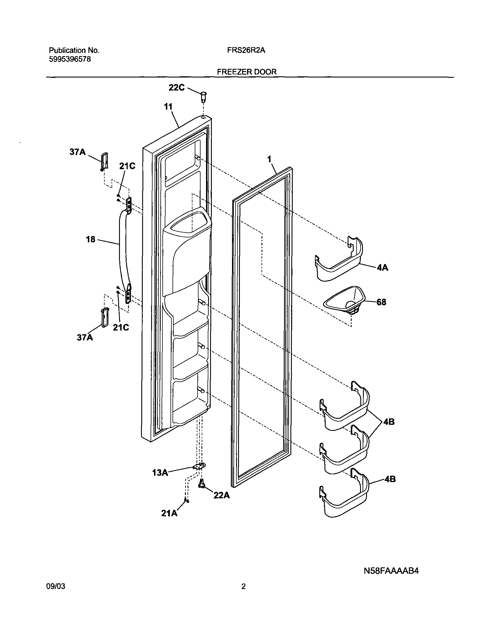 03 - FREEZER DOOR