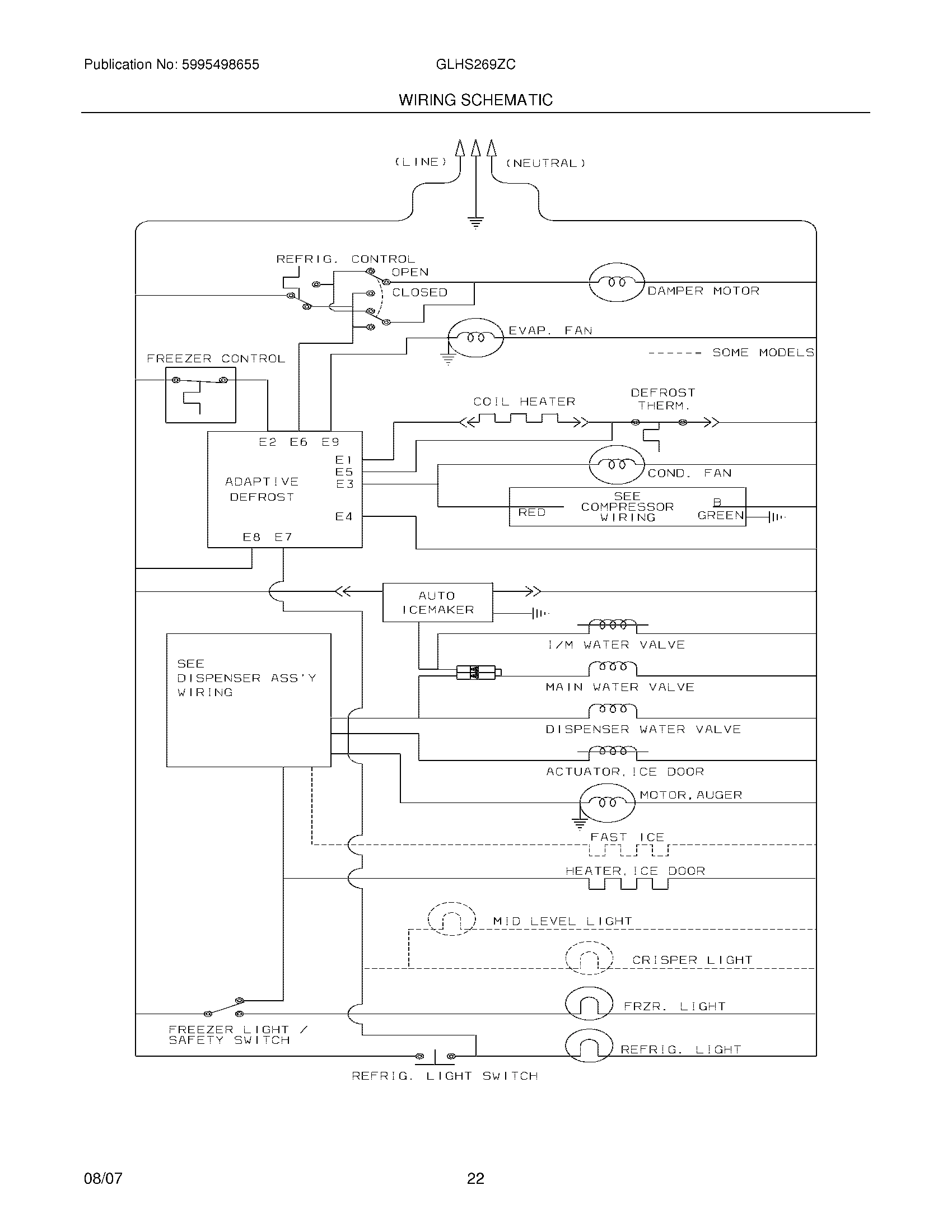 22 - WIRING SCHEMATIC
