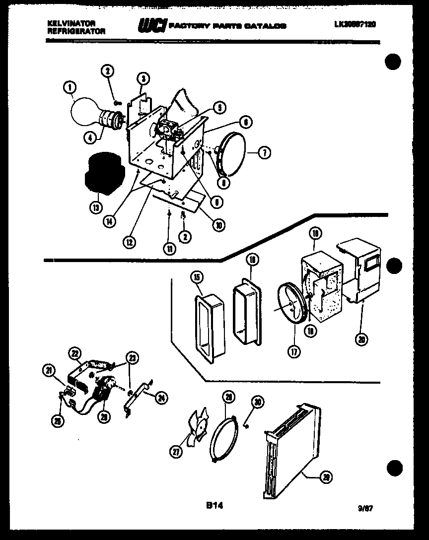 06 - REFRIGERATOR CONTROL ASSEMBLY, DAMP