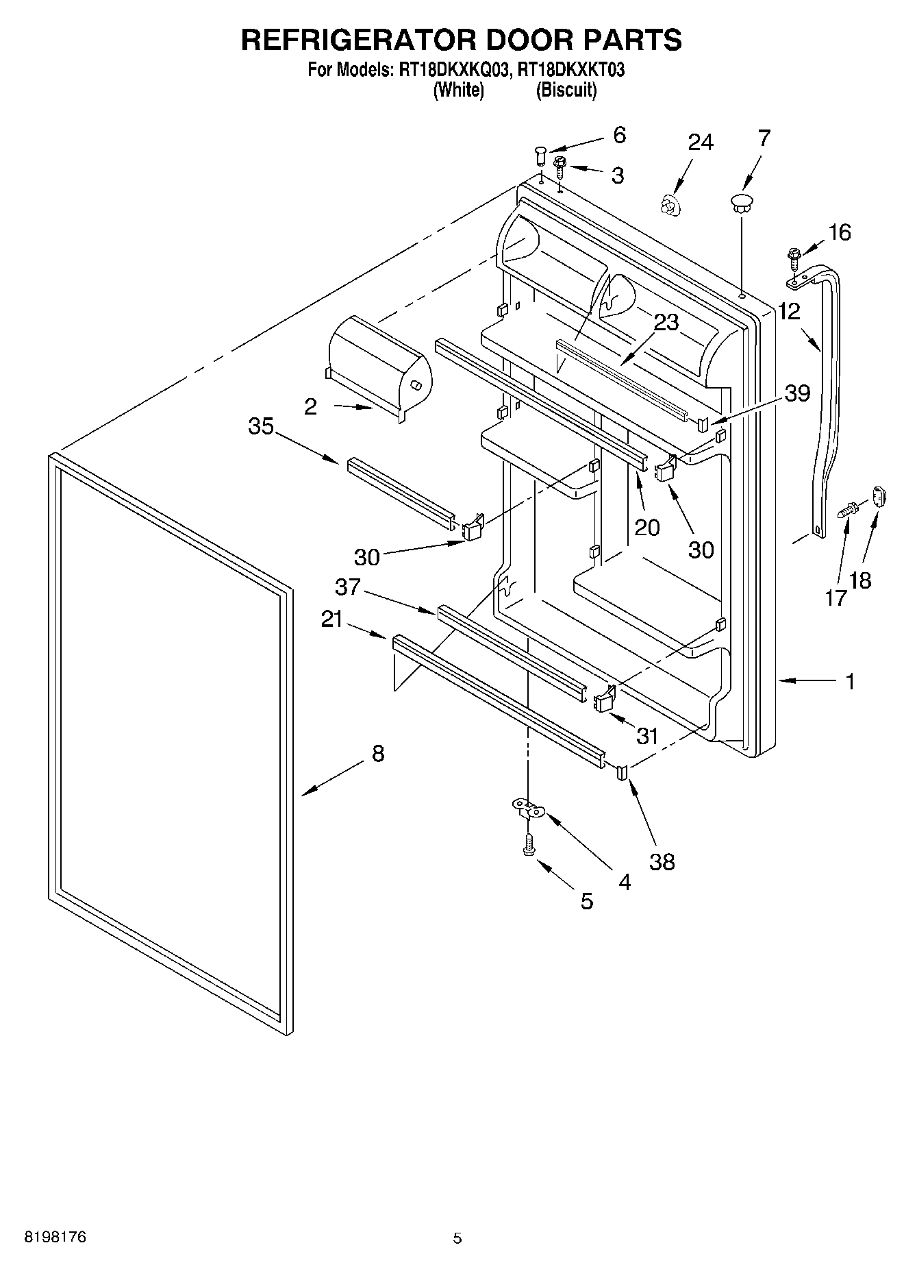 04 - REFRIGERATOR DOOR