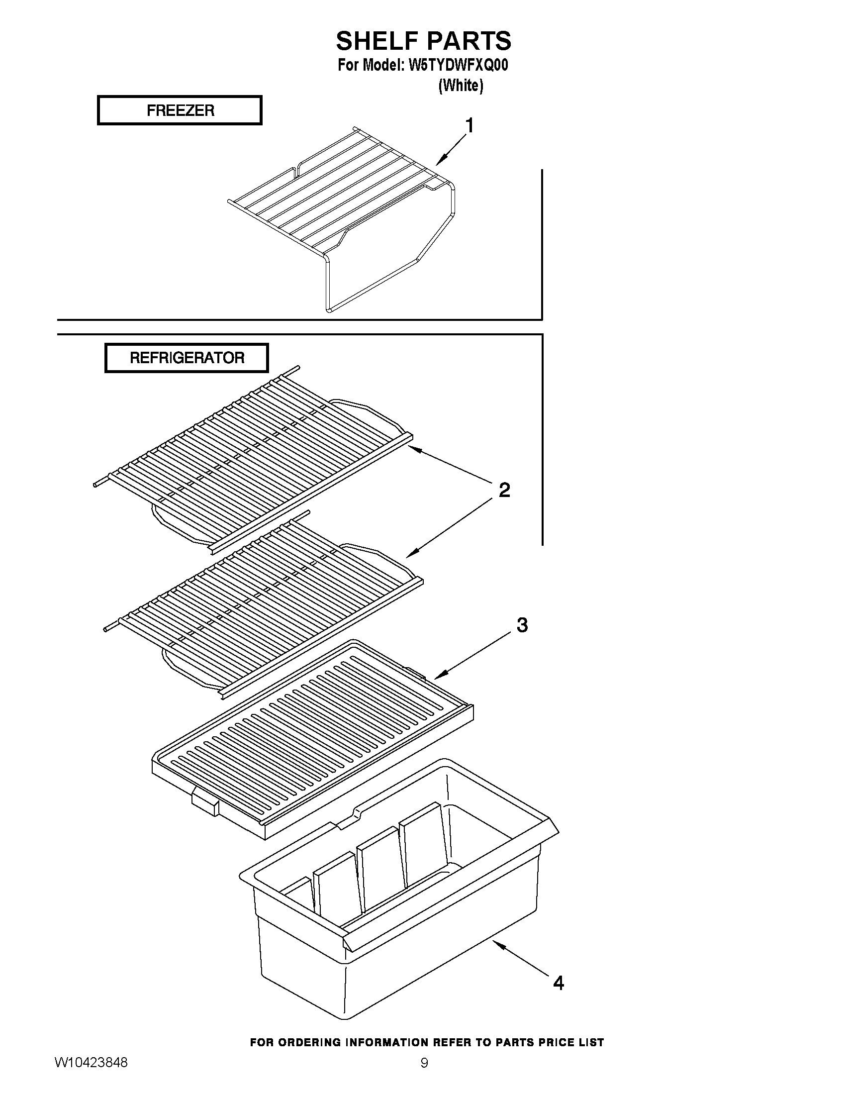 05 - SHELF PARTS