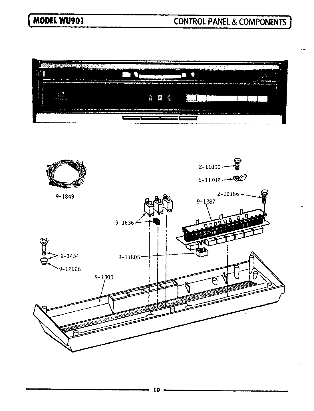 02 - CONTROL PANEL & COMPONENTS