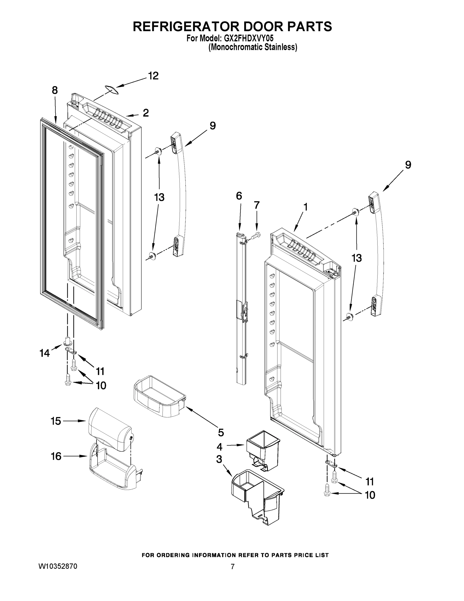 05 - REFRIGERATOR DOOR PARTS