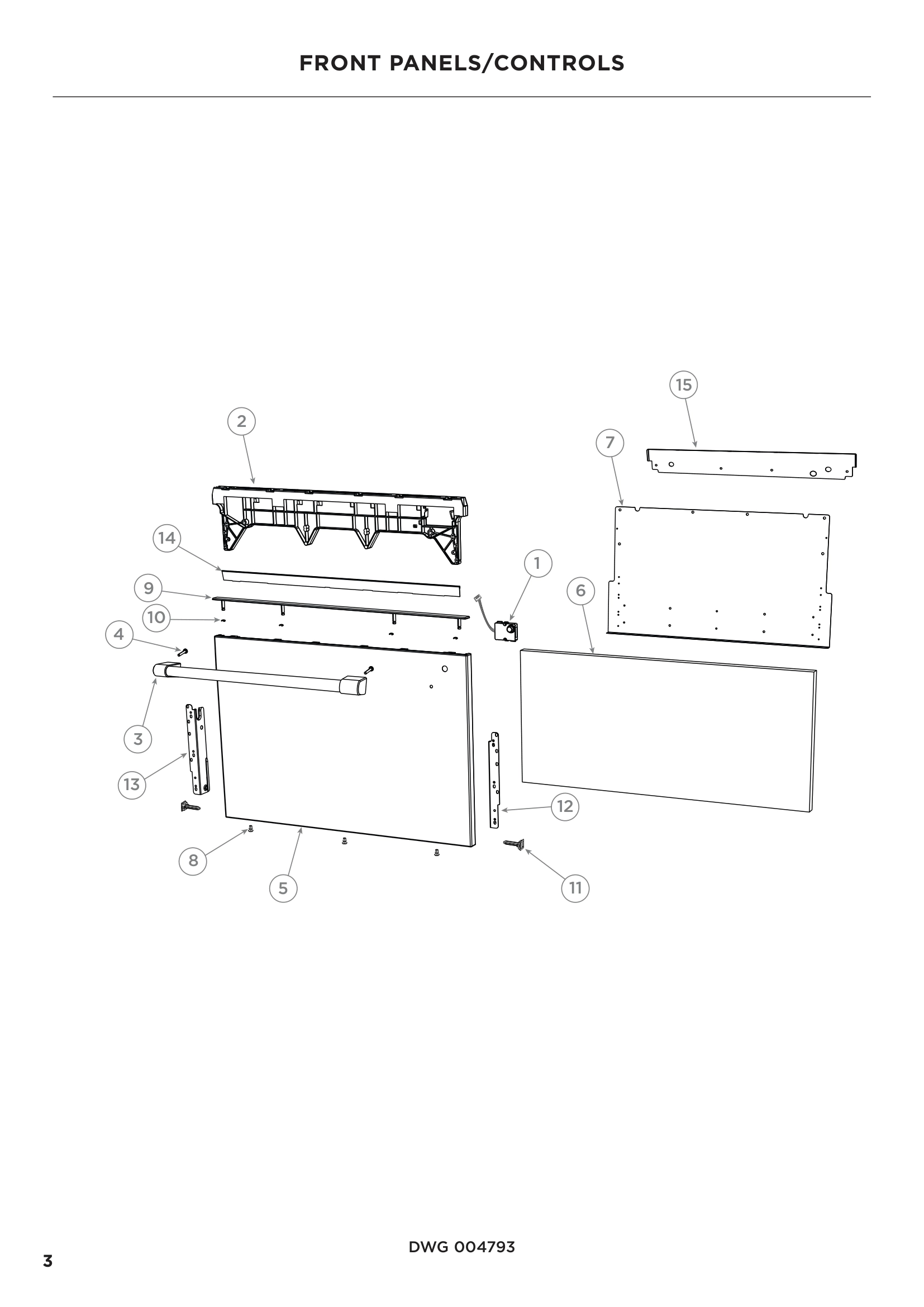 FRONT PANELS/CONTROLS