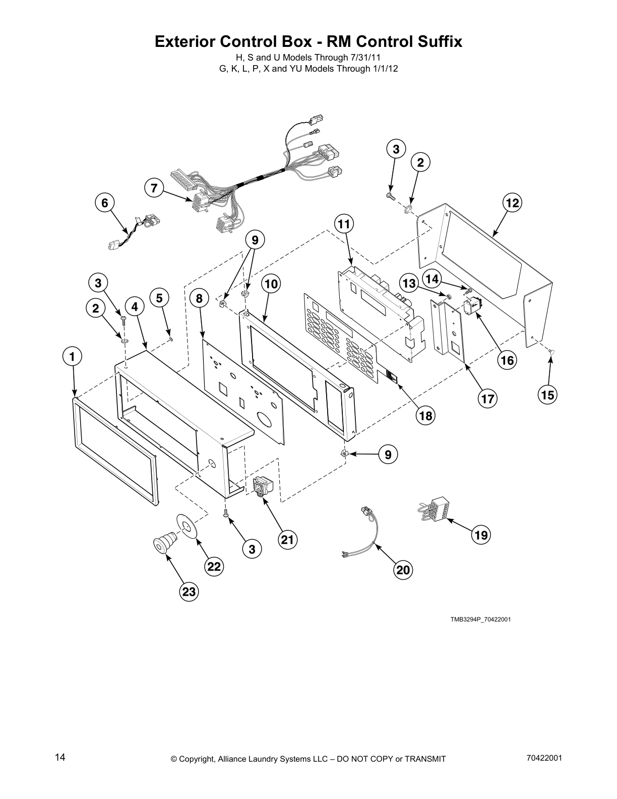 Exterior Control Box - RM Control Suffix
