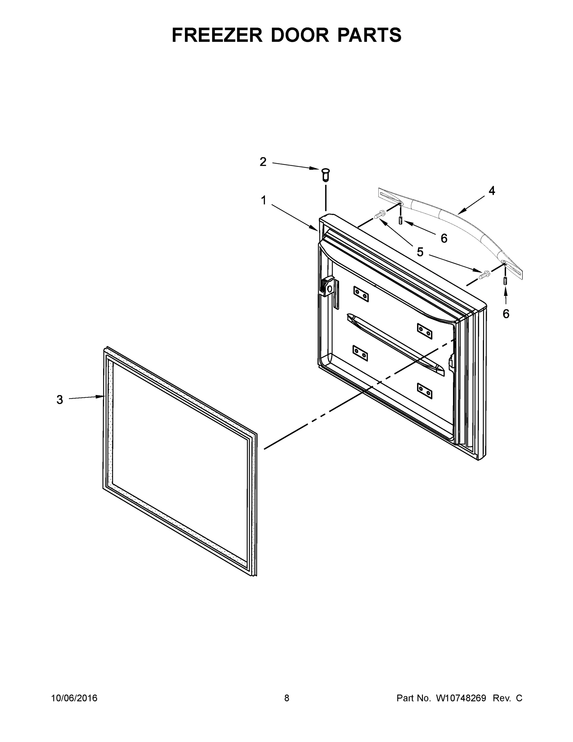 05 - FREEZER DOOR PARTS