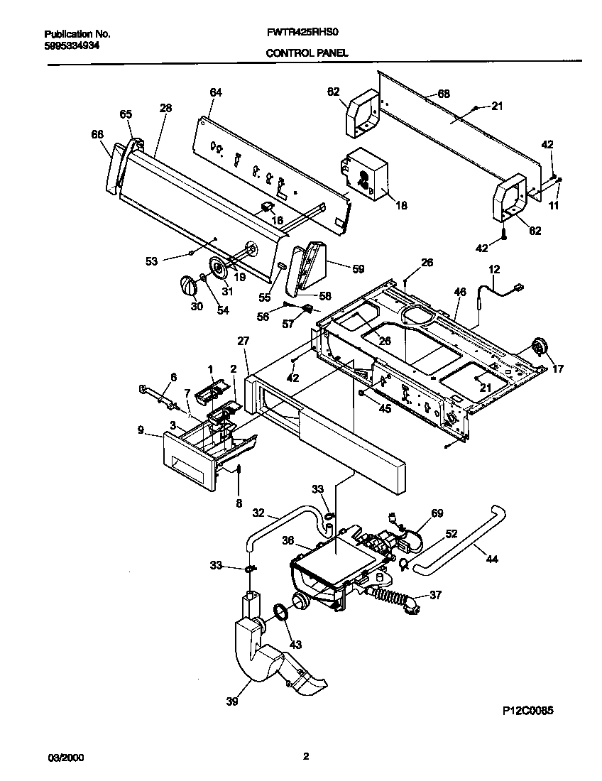 02 - P12C0085 CONTROL PANEL