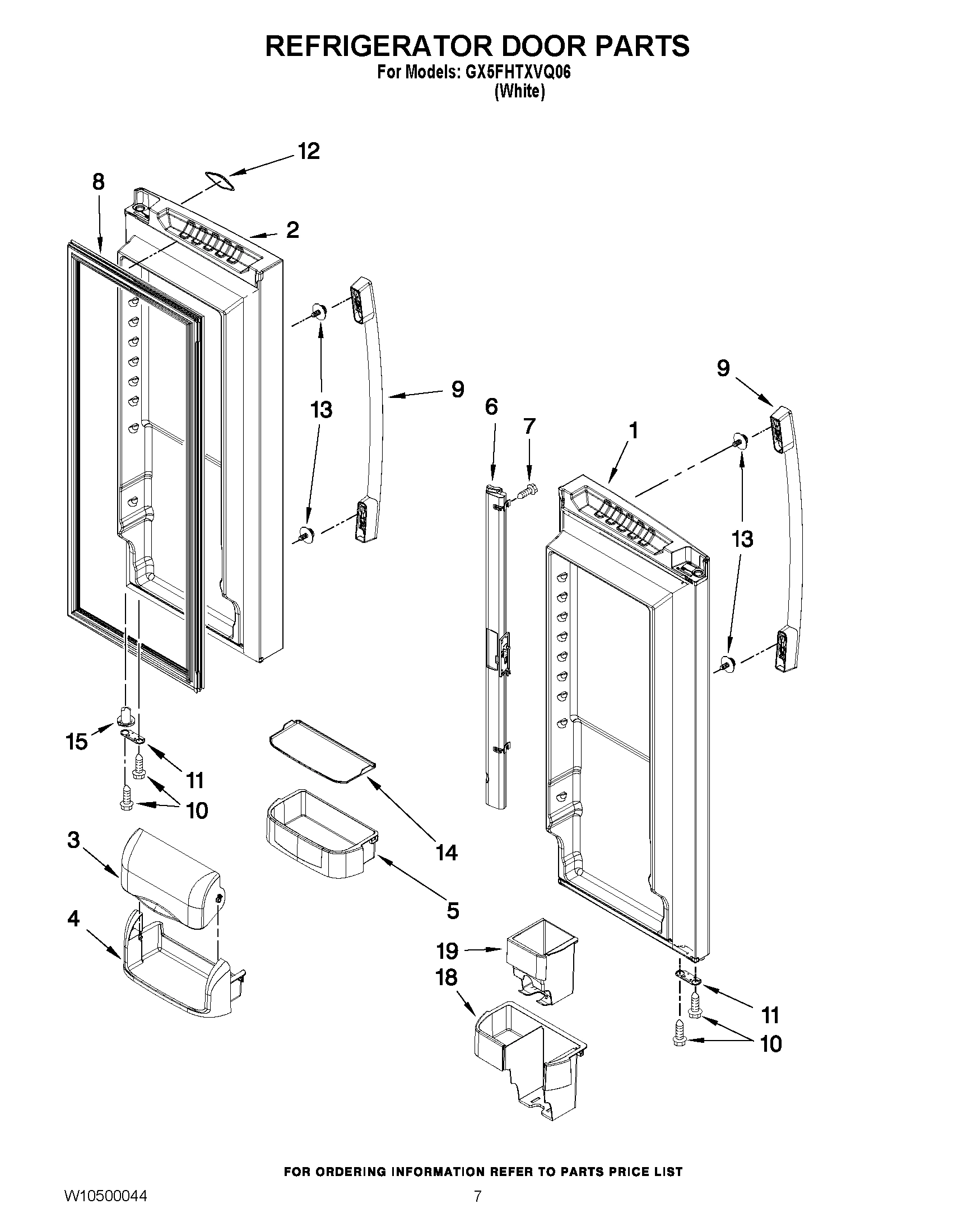 05 - REFRIGERATOR DOOR PARTS