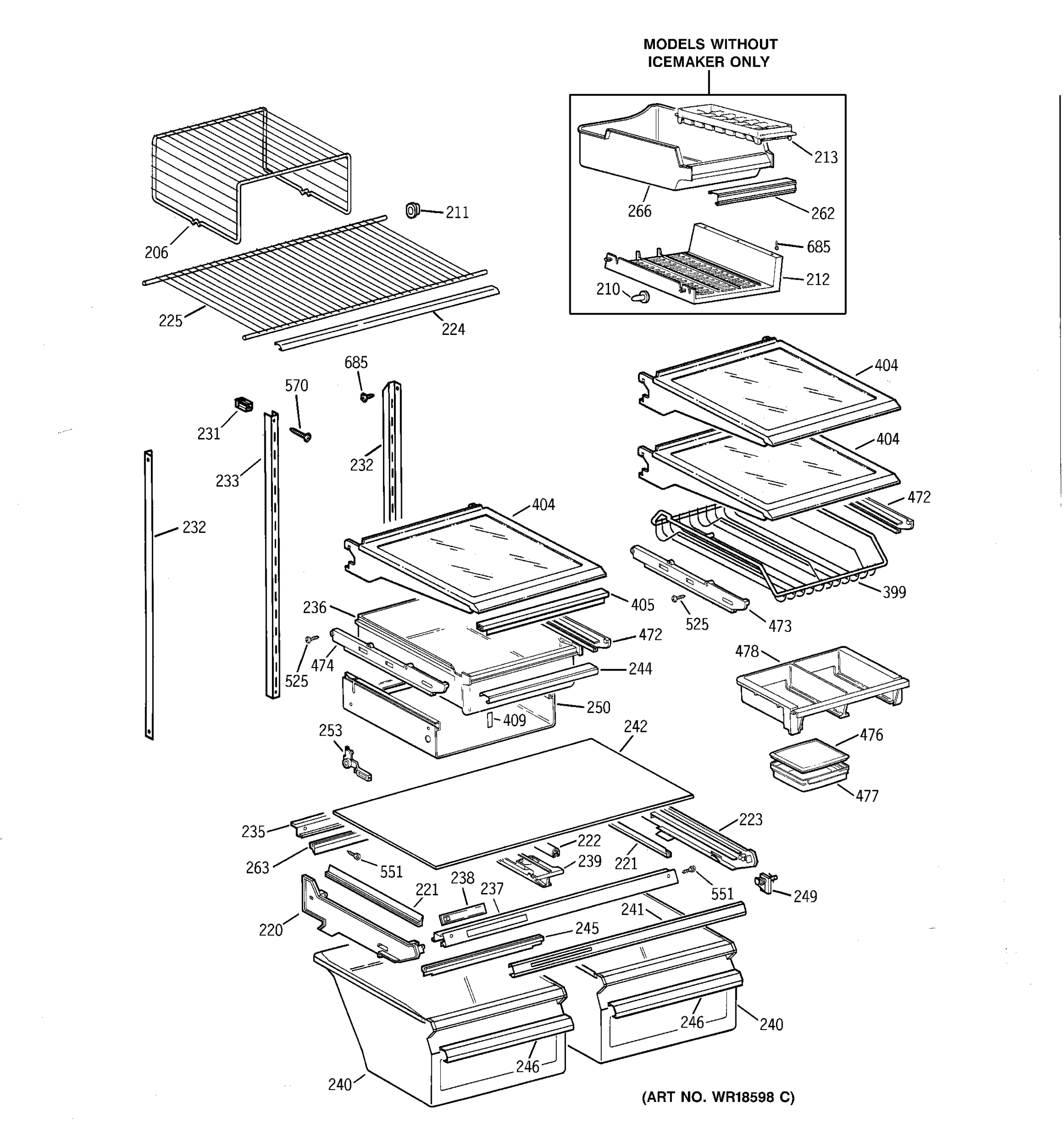SHELF PARTS