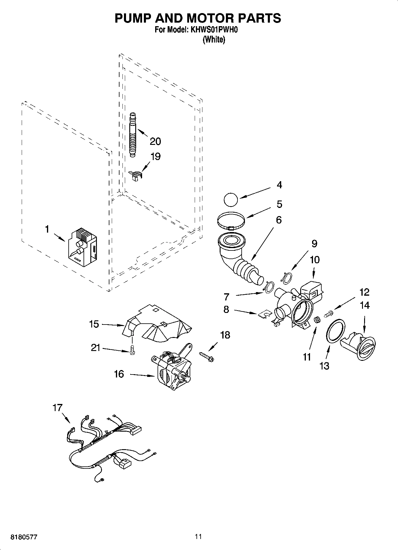 06 - PUMP AND MOTOR PARTS, OPTIONAL PARTS (NOT INCLUDED)