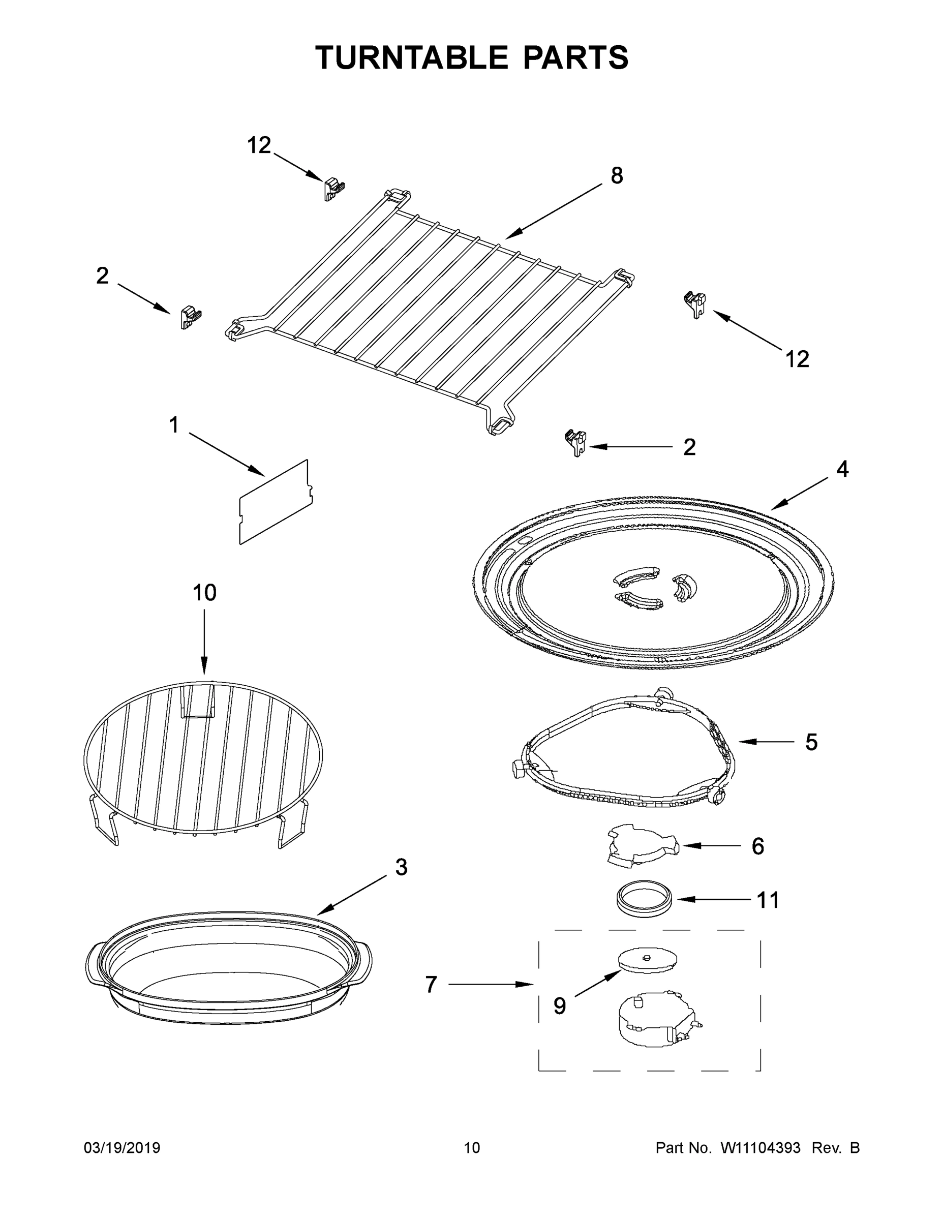 06 - TURNTABLE PARTS